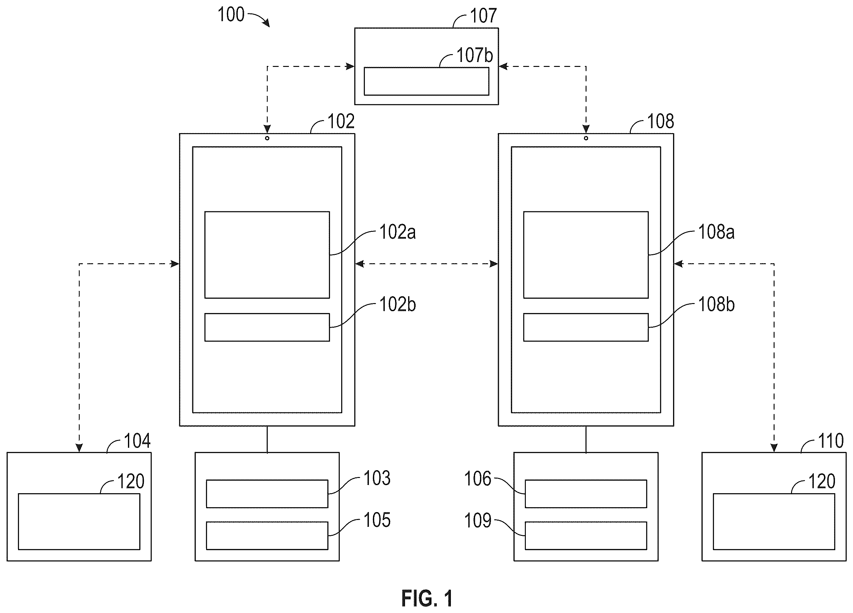 Patent US12386640 Figure 1 – Systems and methods for customizing a graphical user interface with user-associated display settings
