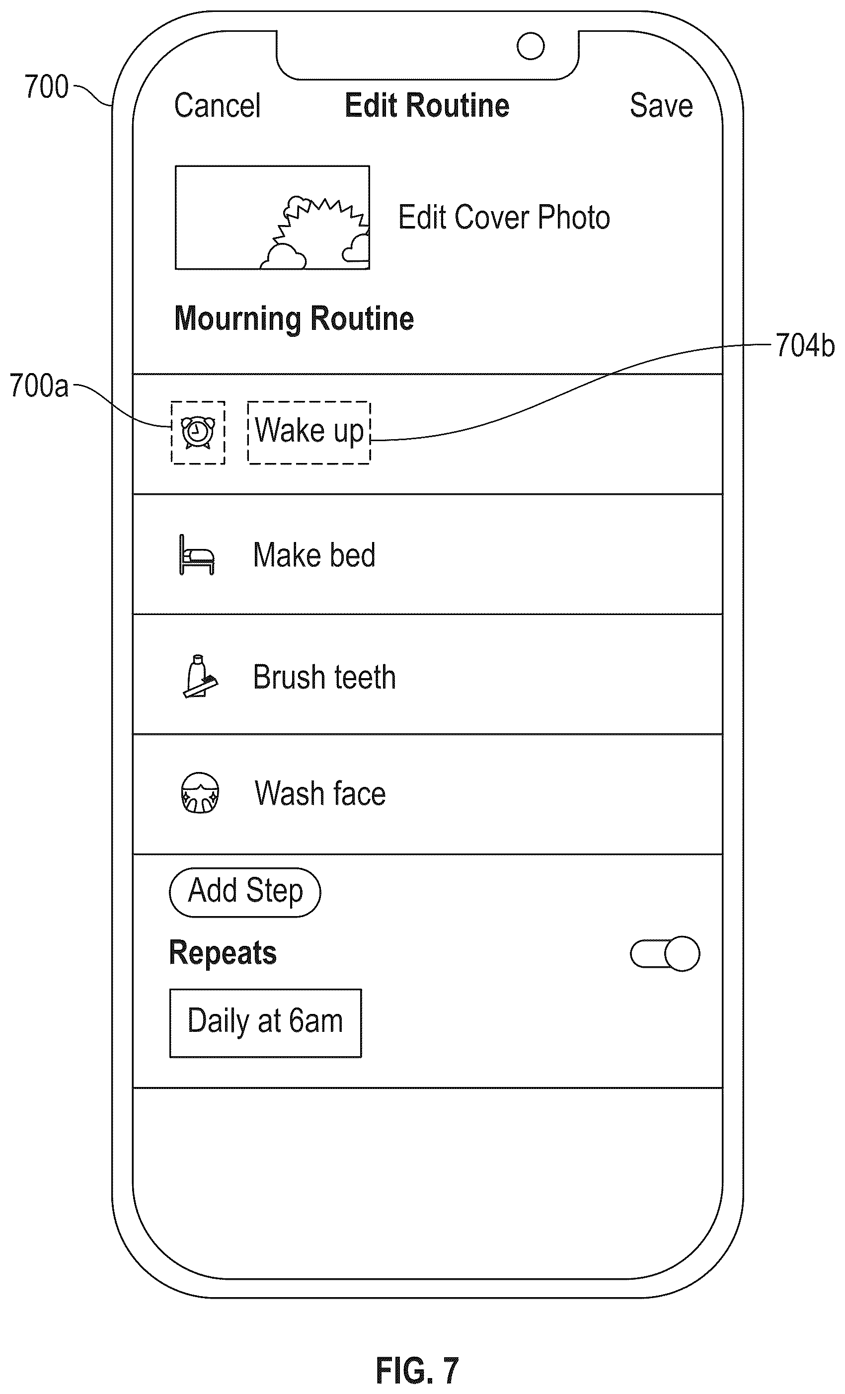 Patent US12386640 Figure 7 – Systems and methods for customizing a graphical user interface with user-associated display settings