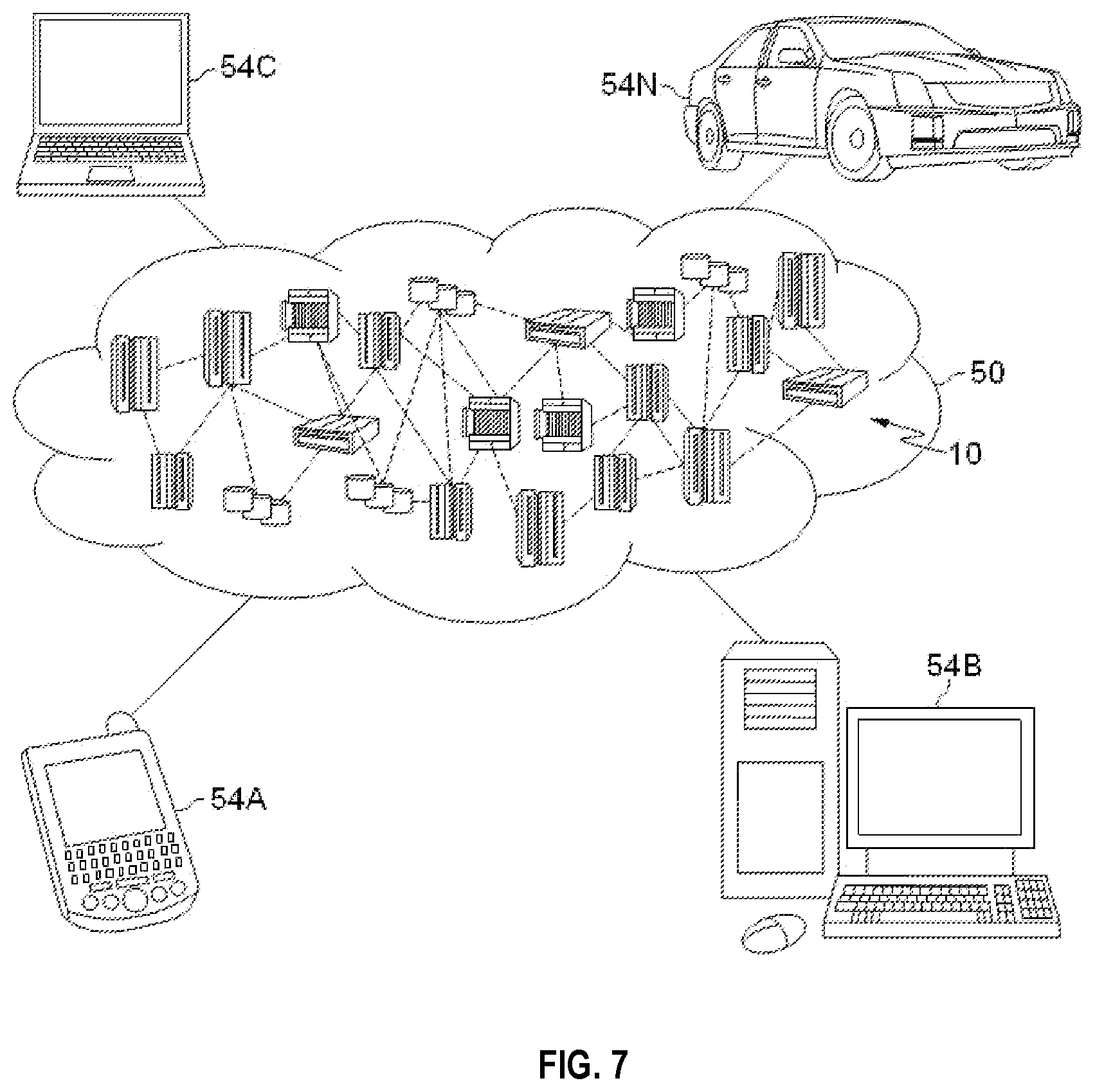 Patent US12386664 Figure 7 – Determining optimal data access for deep learning applications on a cluster