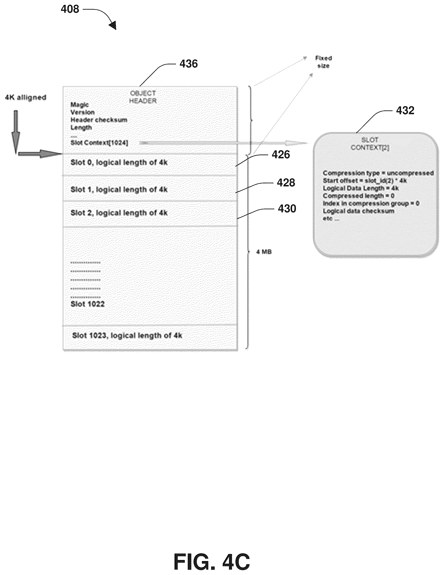 Patent US12386783 Figure 6 – Snapshot storage and management within an object store