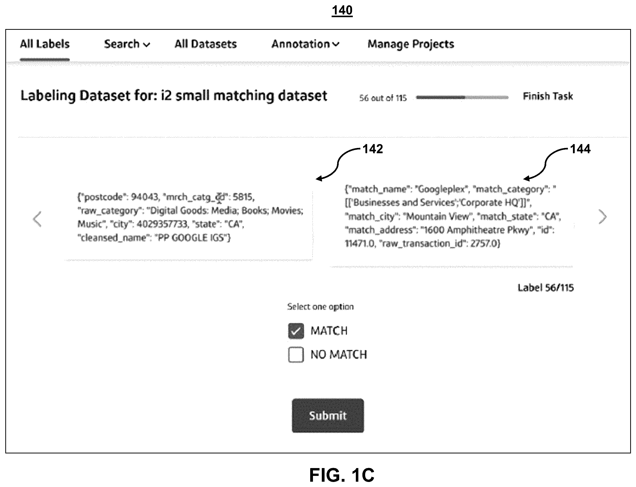 Patent US12386804 Figure 3 – Systems and methods for maintaining rights management while labeling data for artificial intelligence model development
