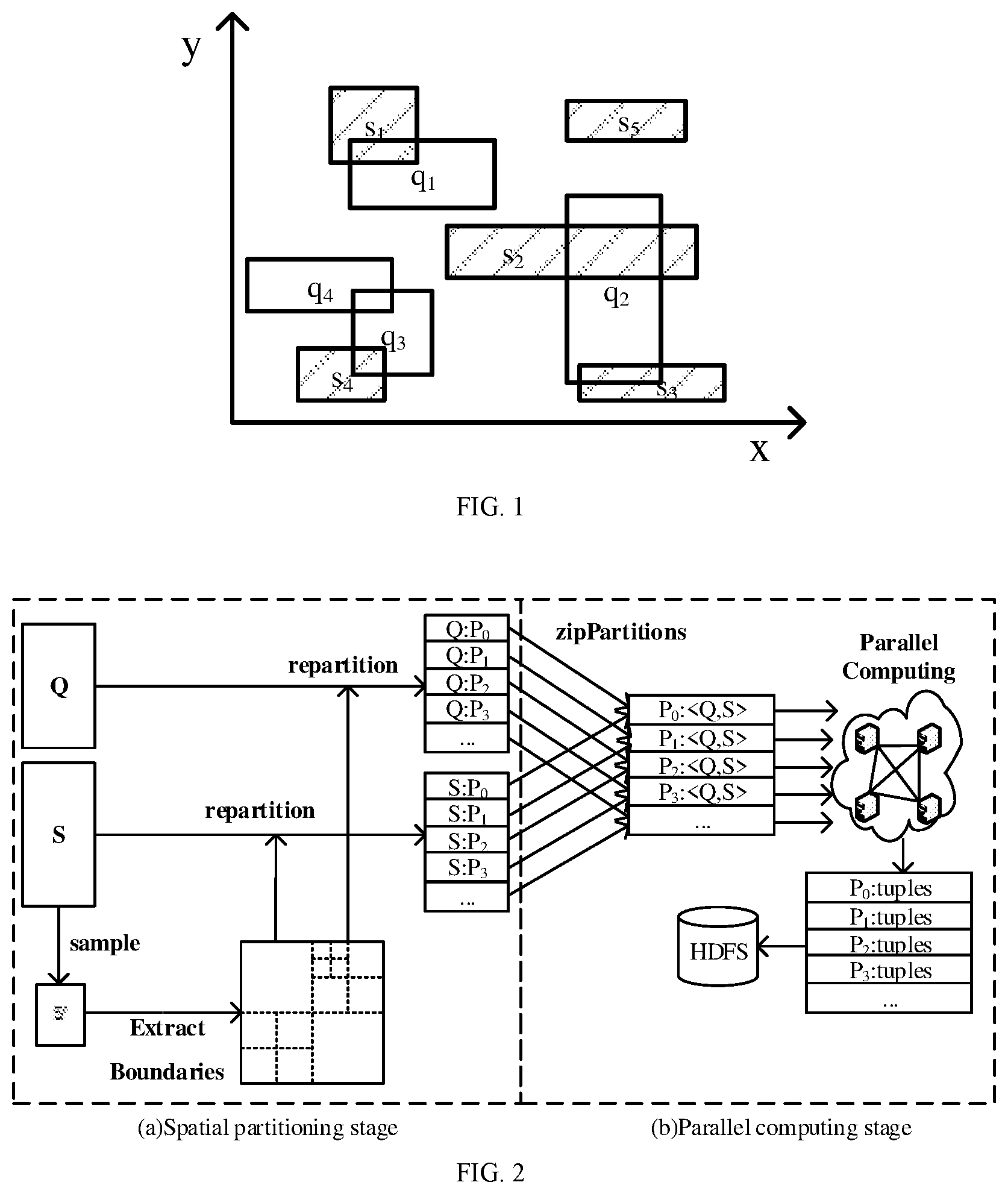 Patent US12386838 Figure 1 – Spatial join query method and apparatus, electronic device, and storage medium