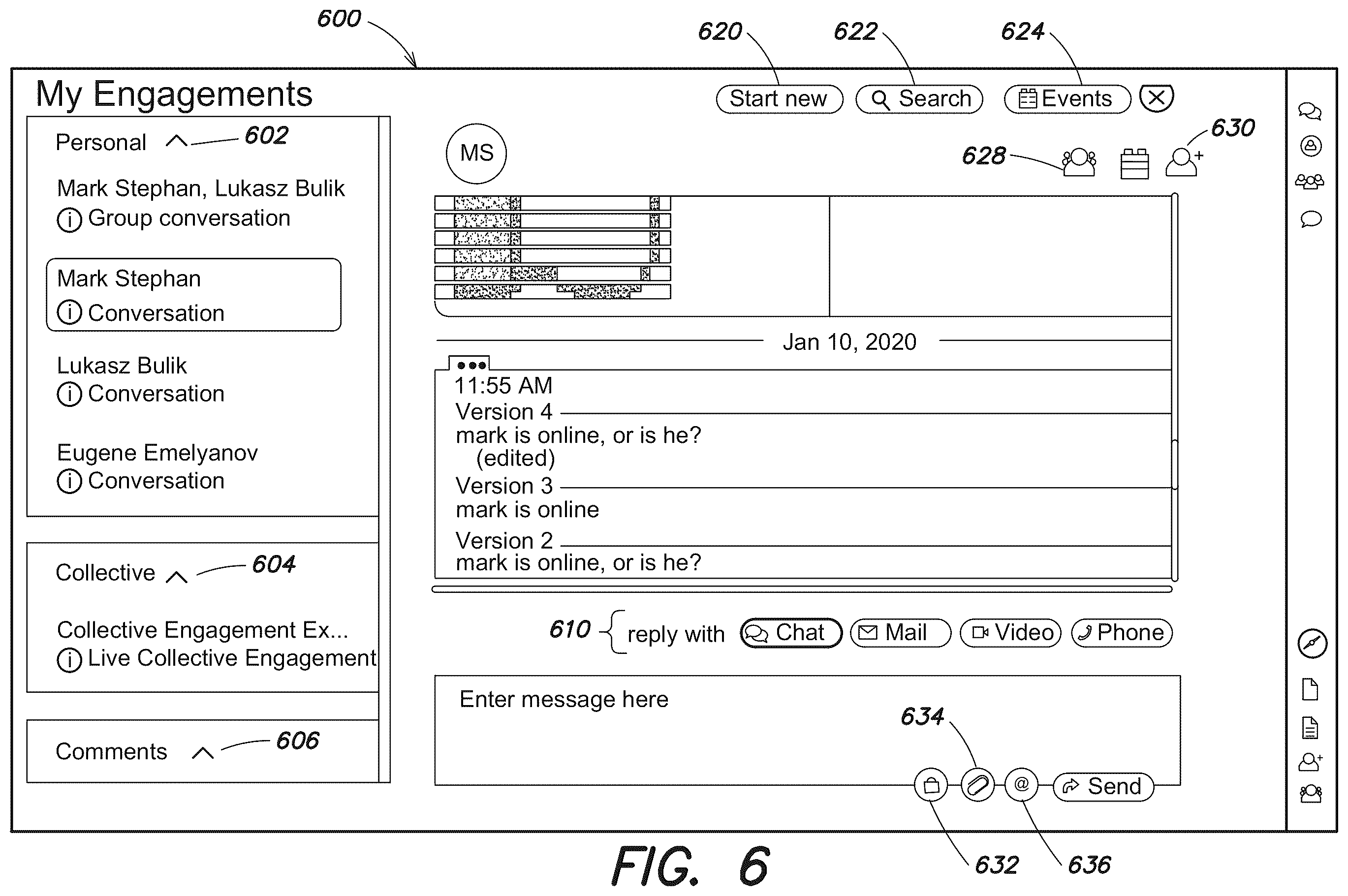 Patent US12386912 Figure 6 – Information platform systems and methods
