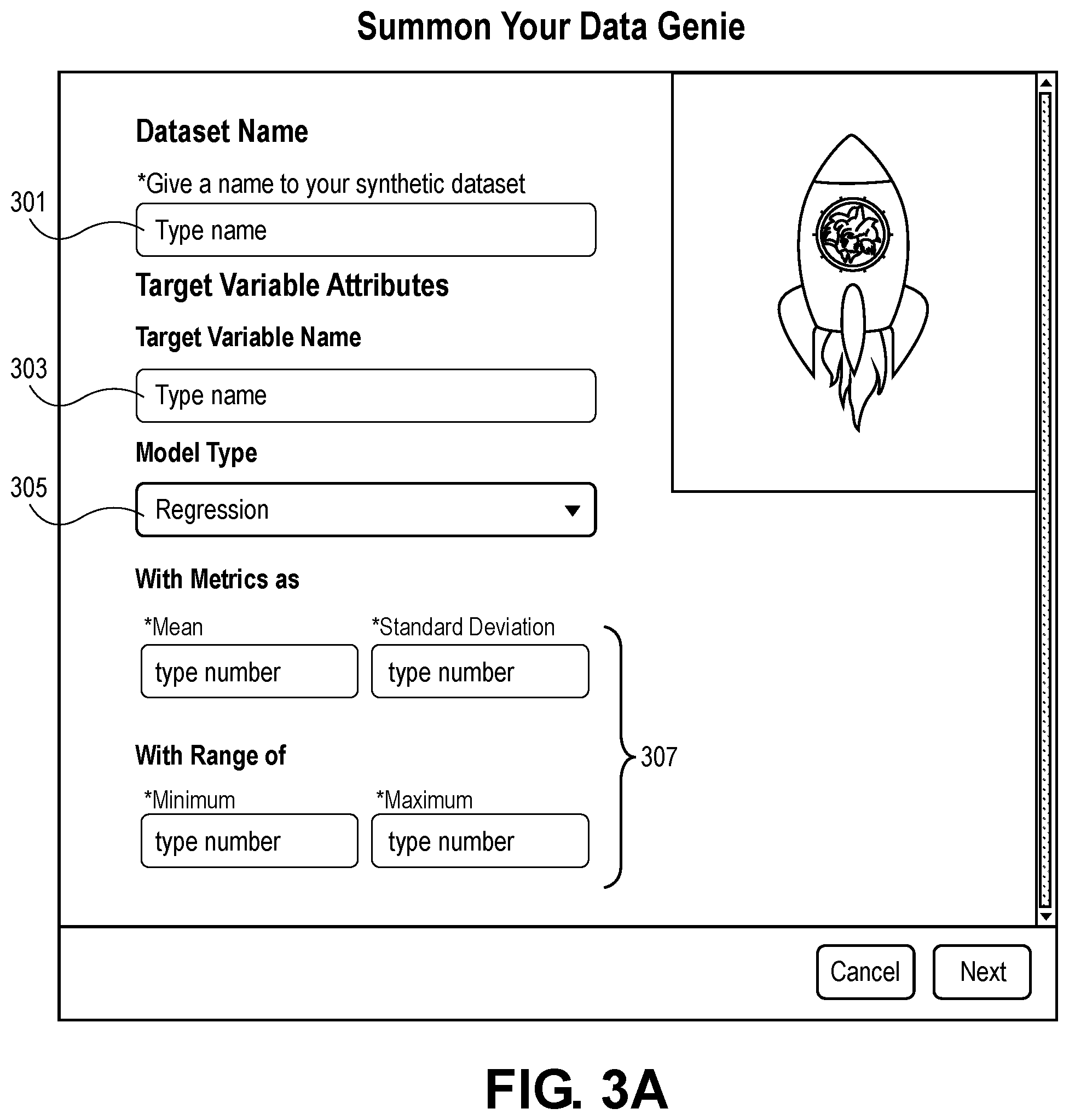 Patent US12386919 Figure 3 – Synthetic data generation for machine learning model simulation