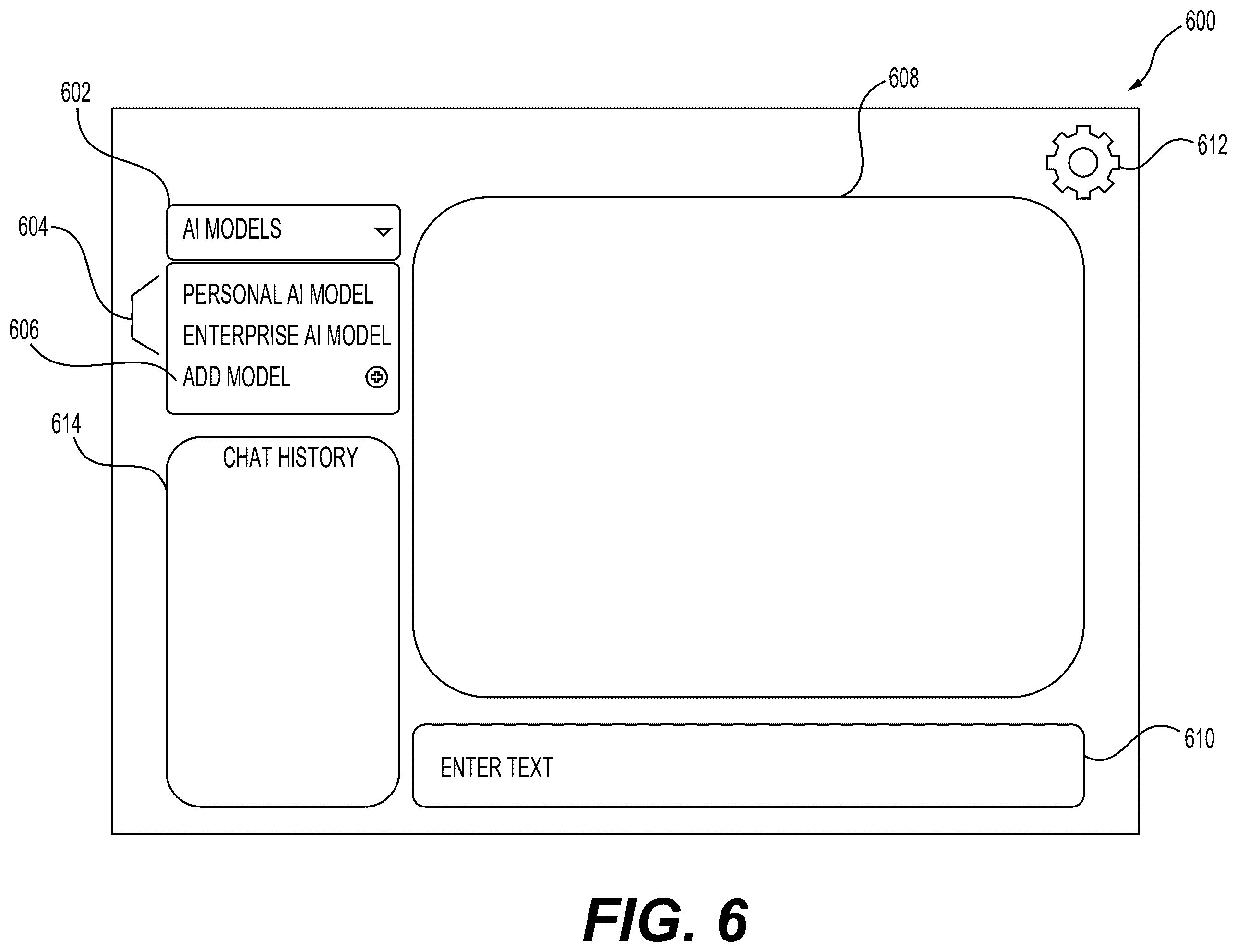 Patent US12386924 Figure 6 – Deriving input restrictions for artificial intelligence agents