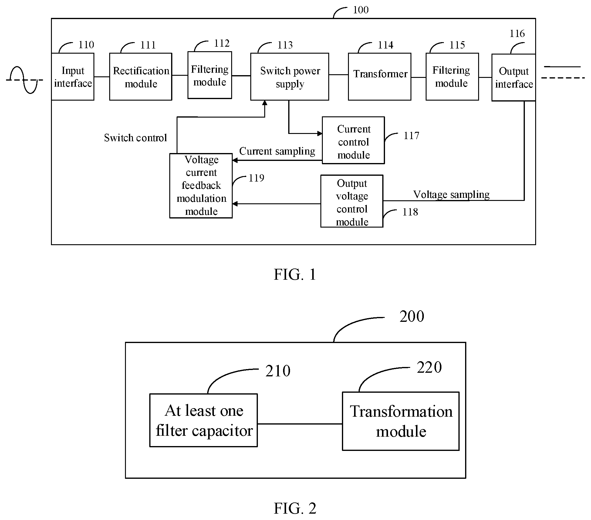 Patent US12395002 — Adapter and charging method — Figure 1