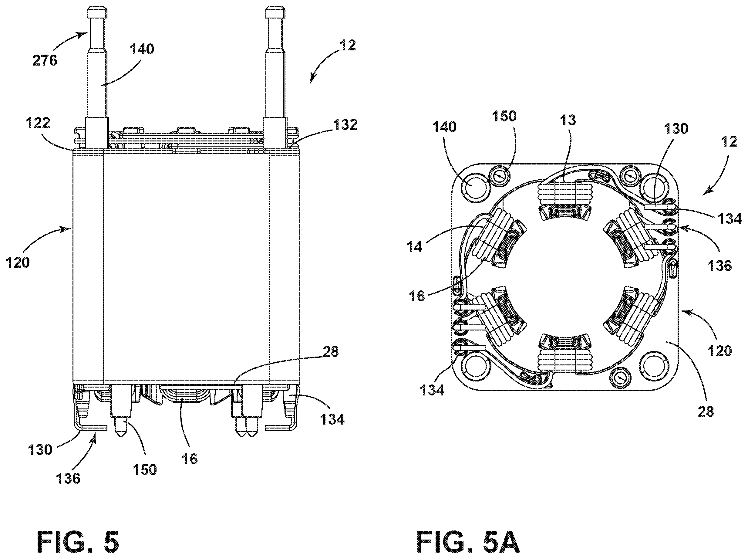 Patent US12395022 Figure 5 – Modular fluid pump for use in diverse applications