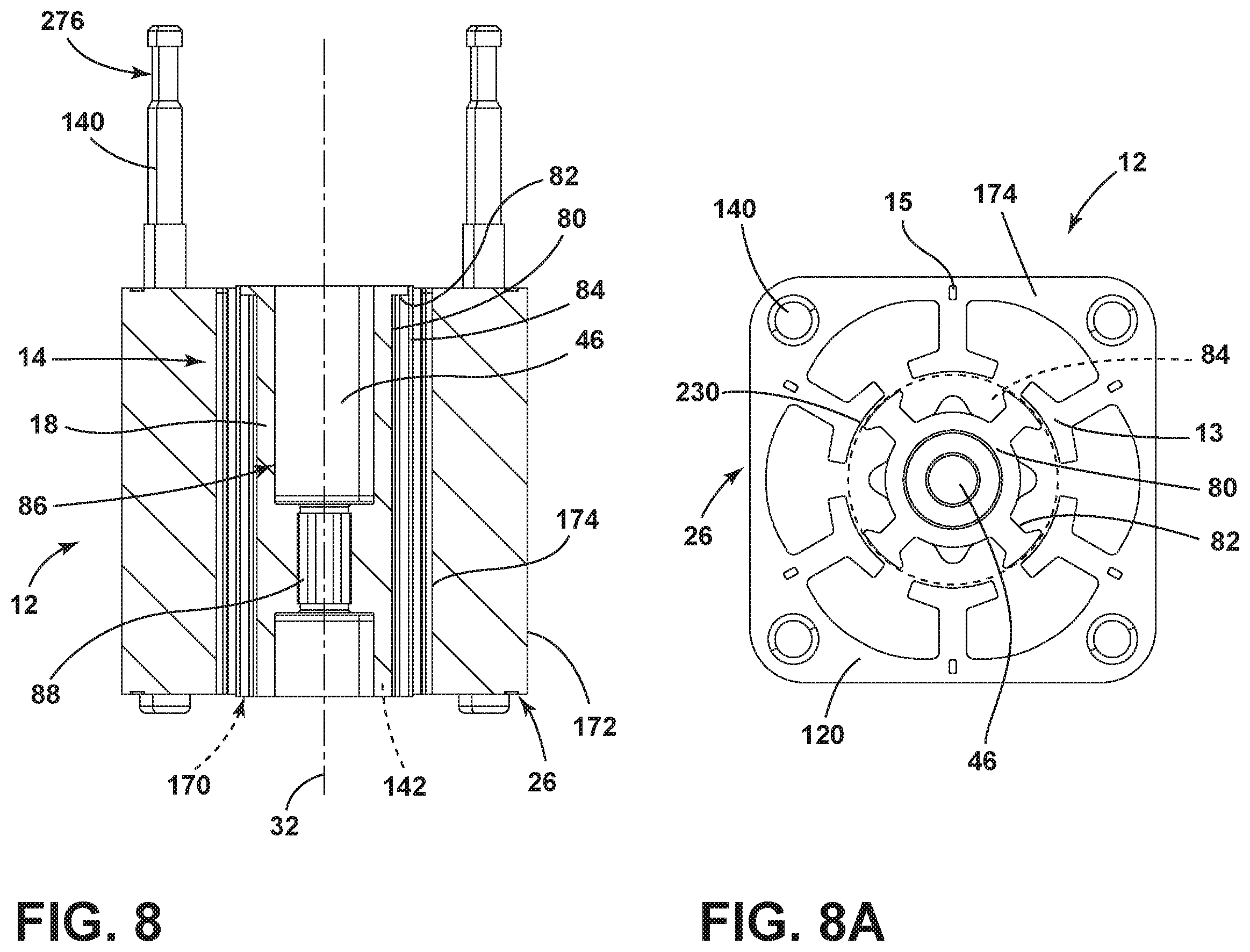 Patent US12395022 Figure 8 – Modular fluid pump for use in diverse applications