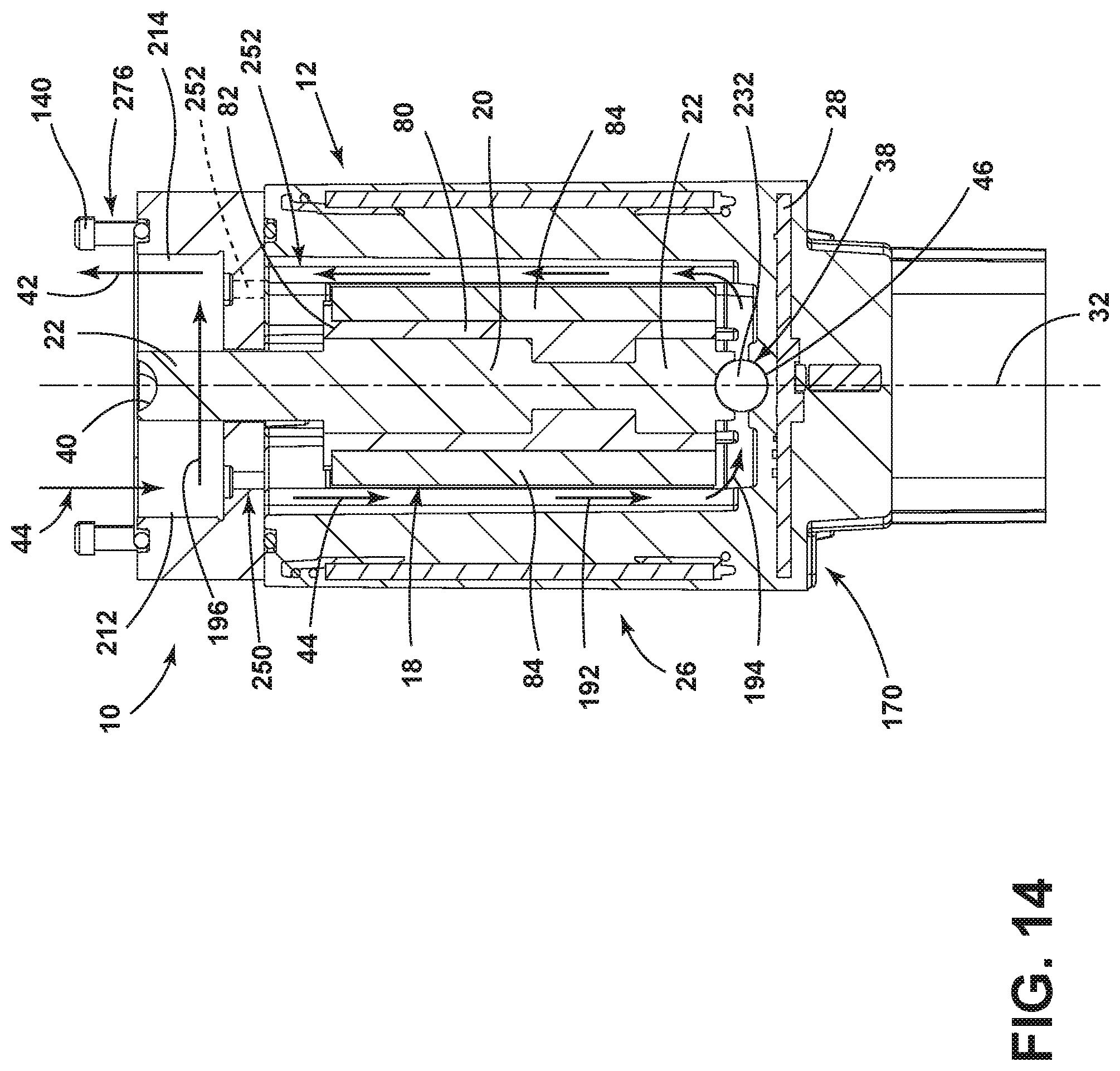 Patent US12395022 Figure 14 – Modular fluid pump for use in diverse applications