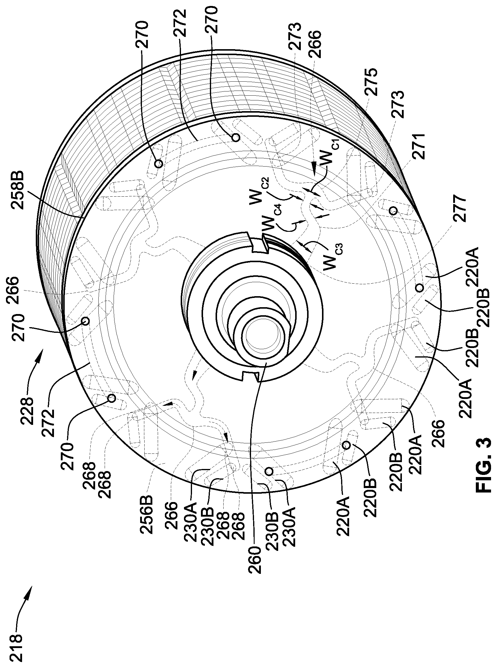 Patent US12395025 Figure 3 – Direct liquid cooling systems and methods for magnets of interior permanent magnet electric machines