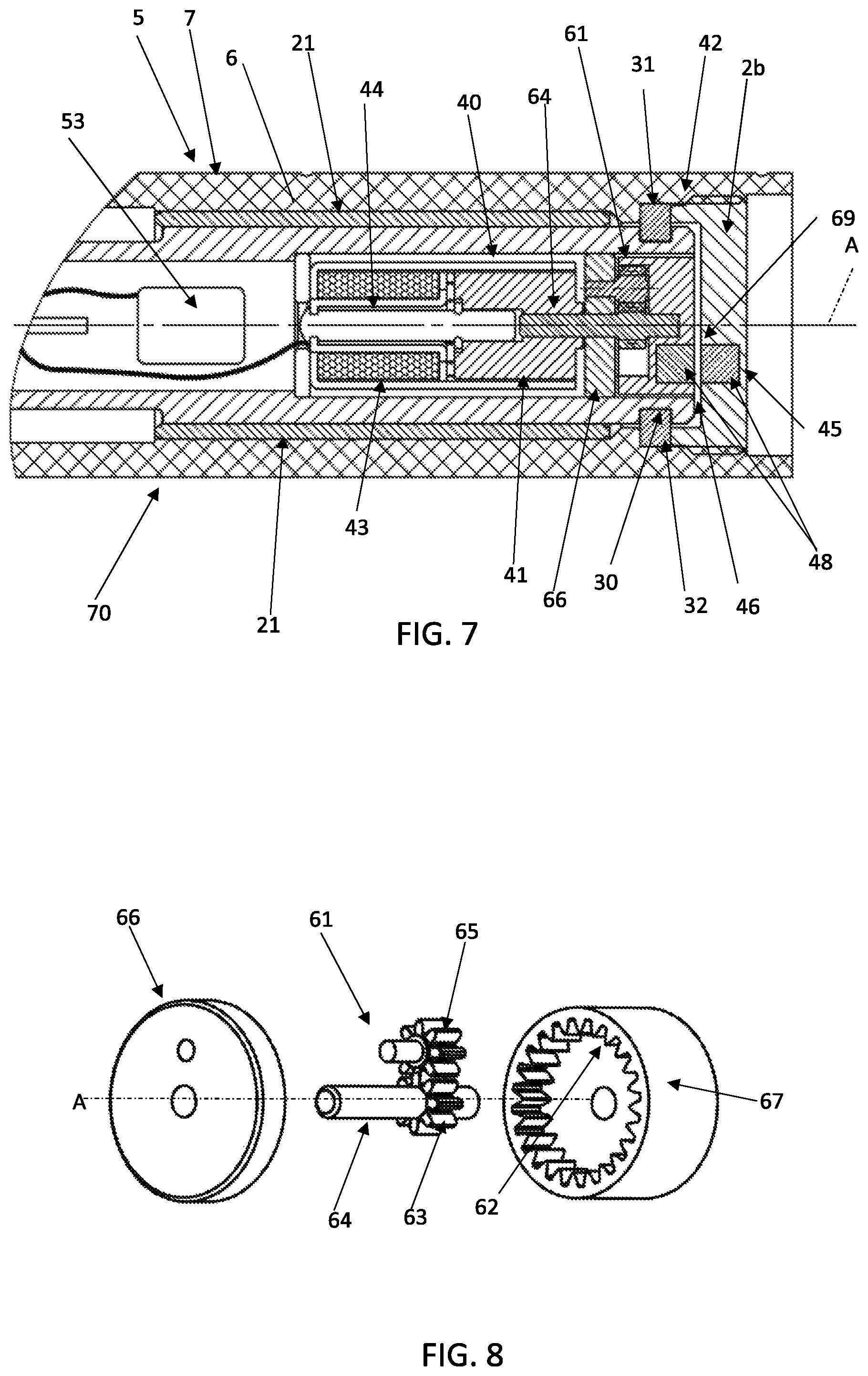 Patent US12395041 Figure 5 – Pedal for bicycles with integrated generator