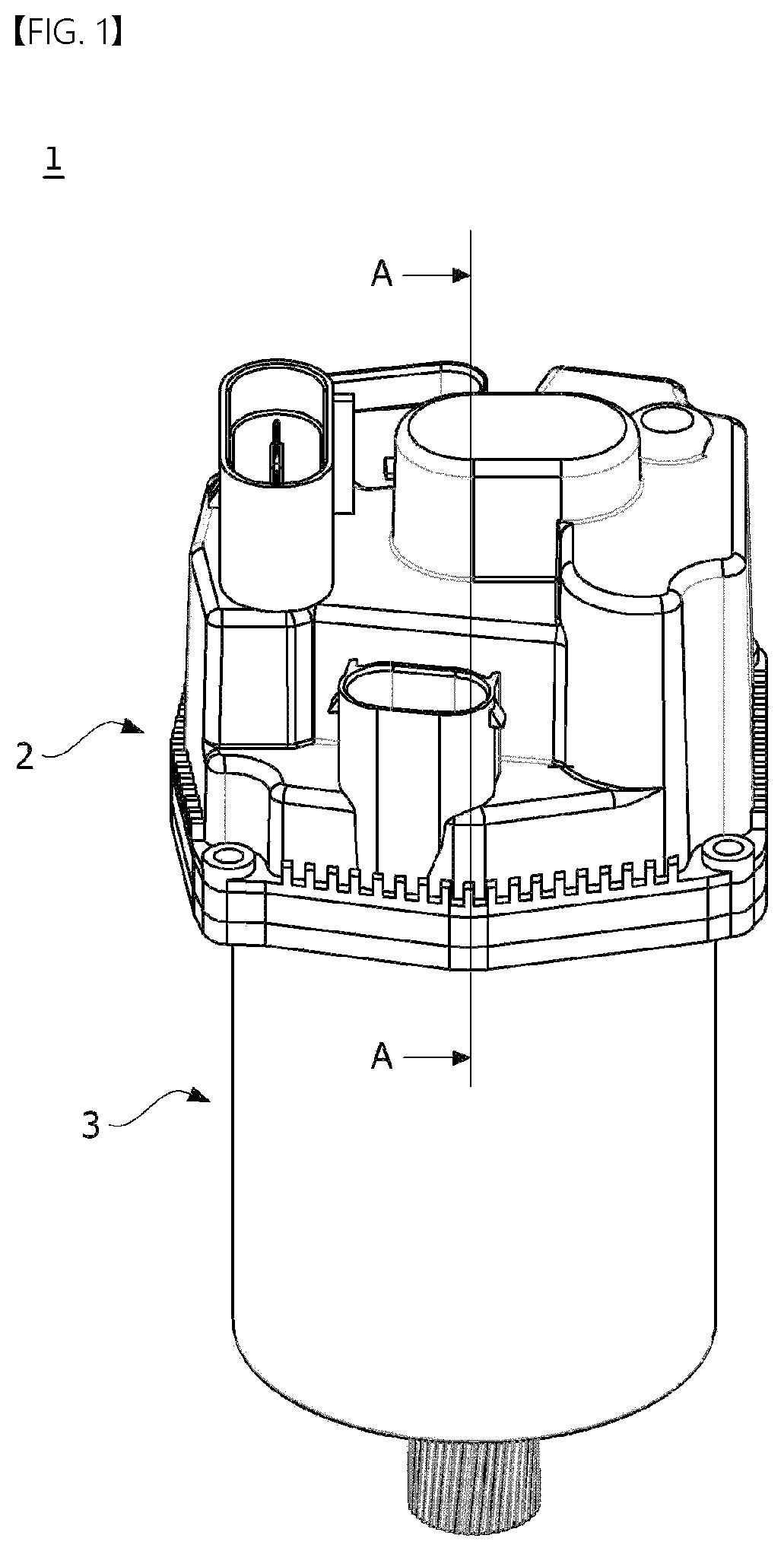 Patent US12395048 Figure 1 – Controller and motor assembly comprising same