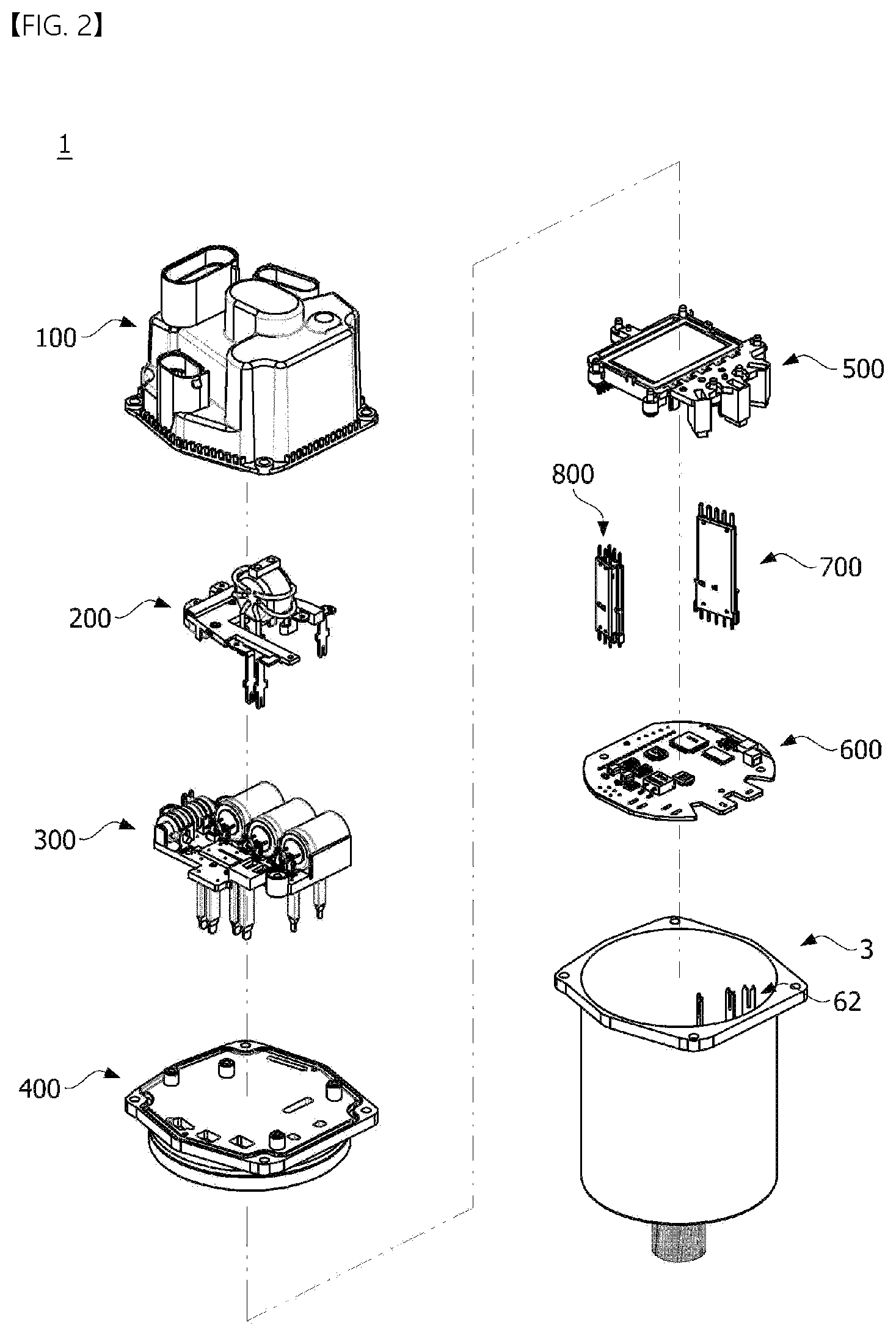 Patent US12395048 Figure 2 – Controller and motor assembly comprising same
