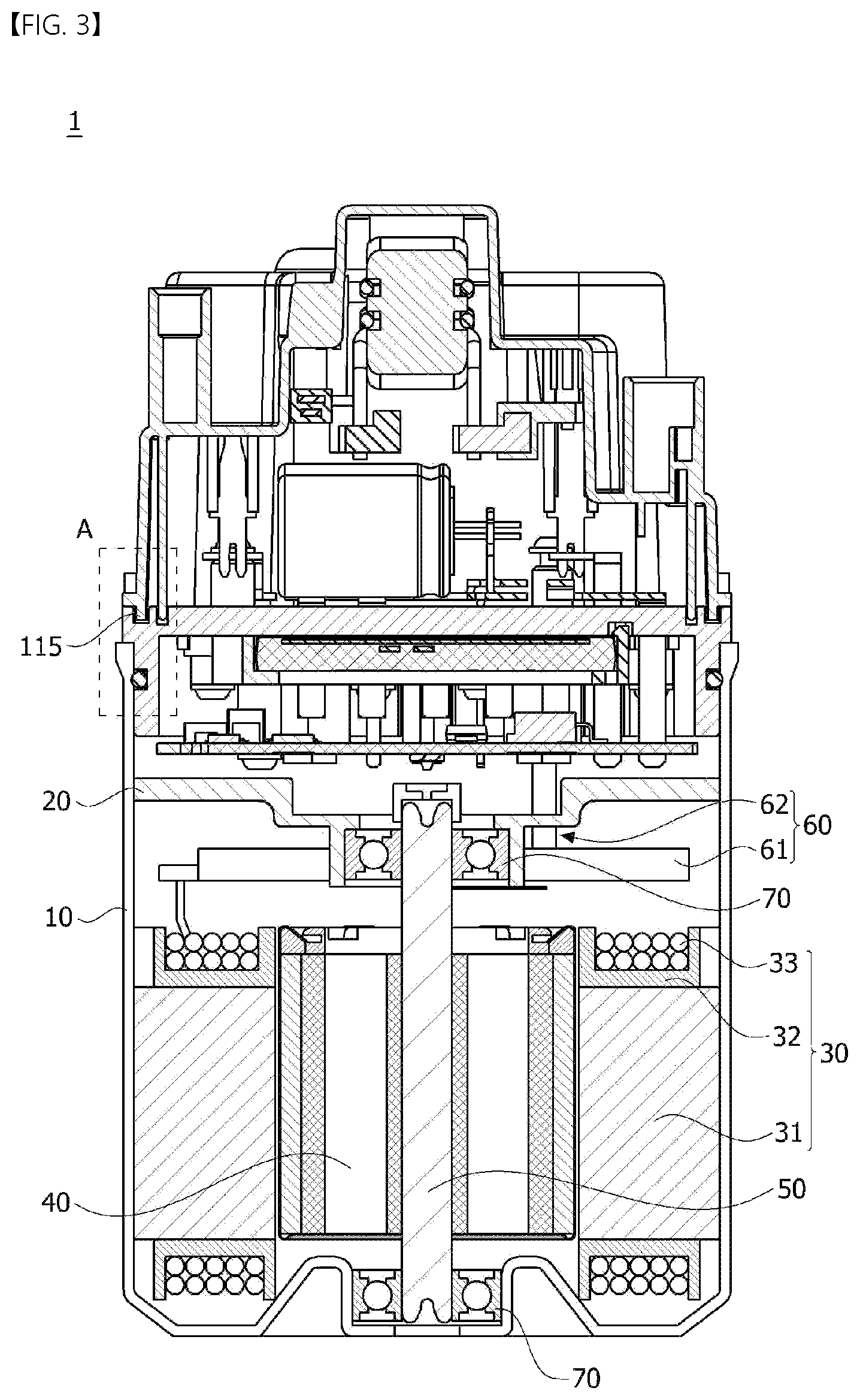 Patent US12395048 Figure 3 – Controller and motor assembly comprising same
