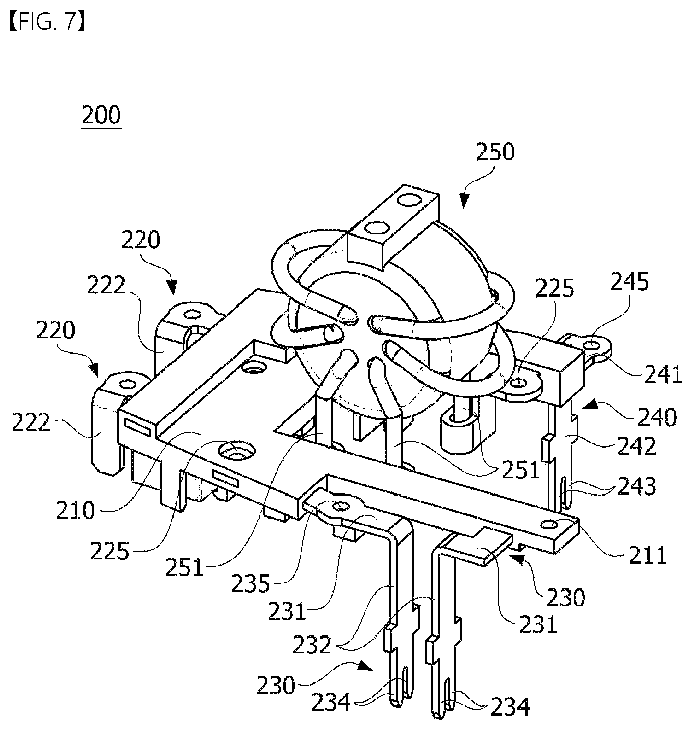 Patent US12395048 Figure 7 – Controller and motor assembly comprising same