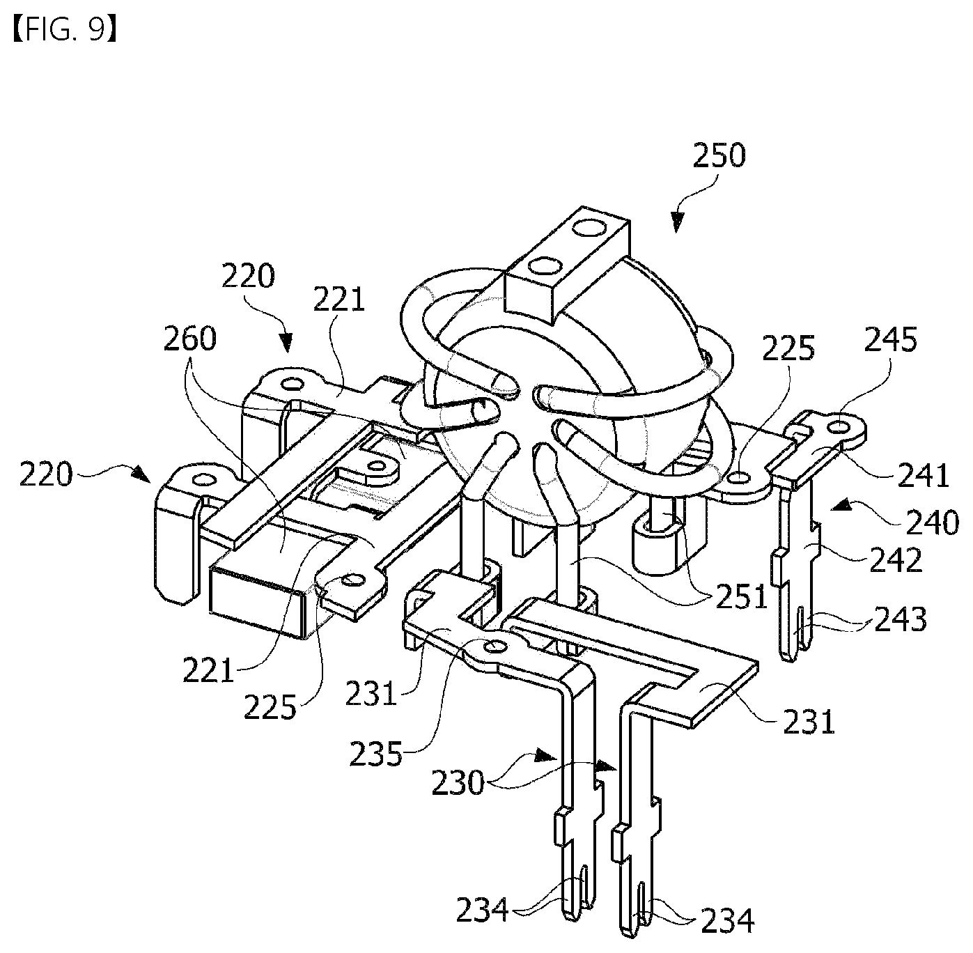 Patent US12395048 Figure 9 – Controller and motor assembly comprising same