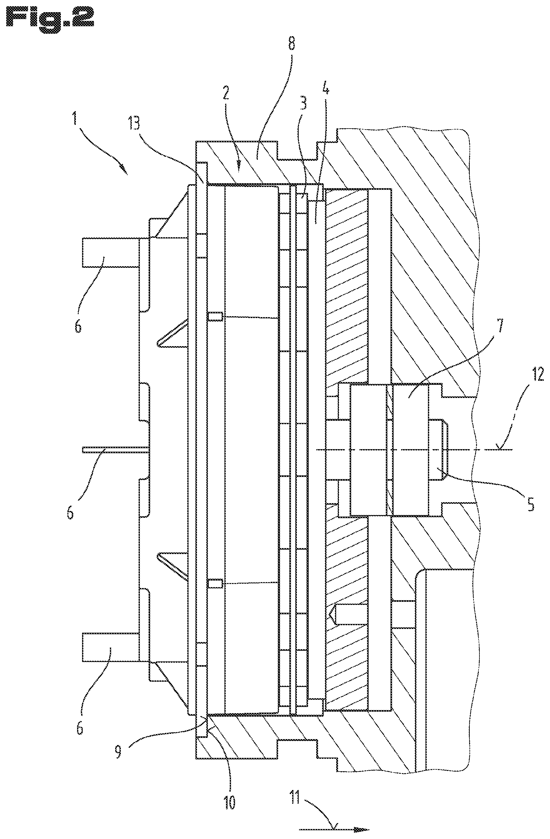 Patent US12395051 Figure 2 – Method for installing an axial flux machine