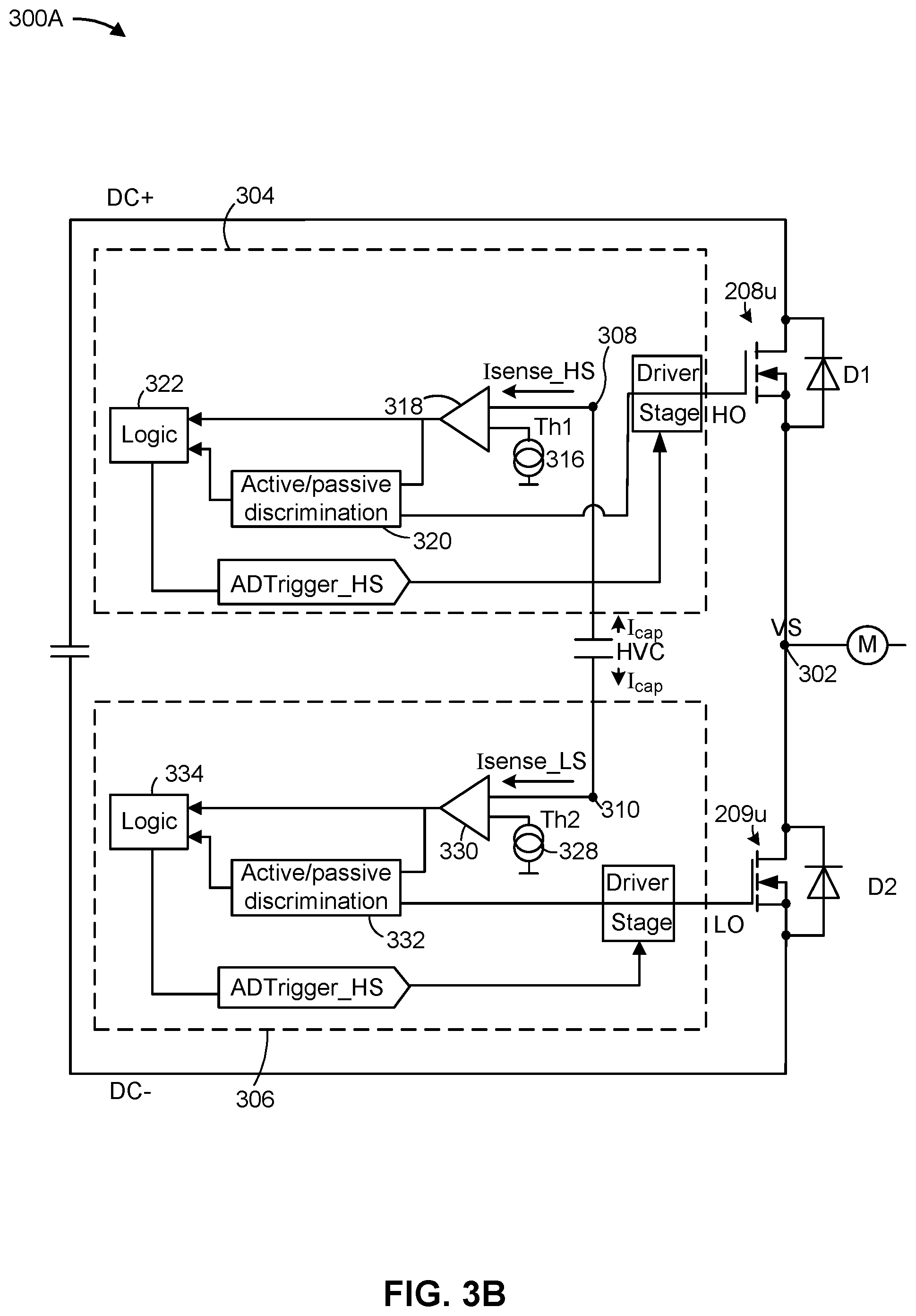 Patent US12395070 Figure 4 – Gate driver with self-adjusted adaptive dead time