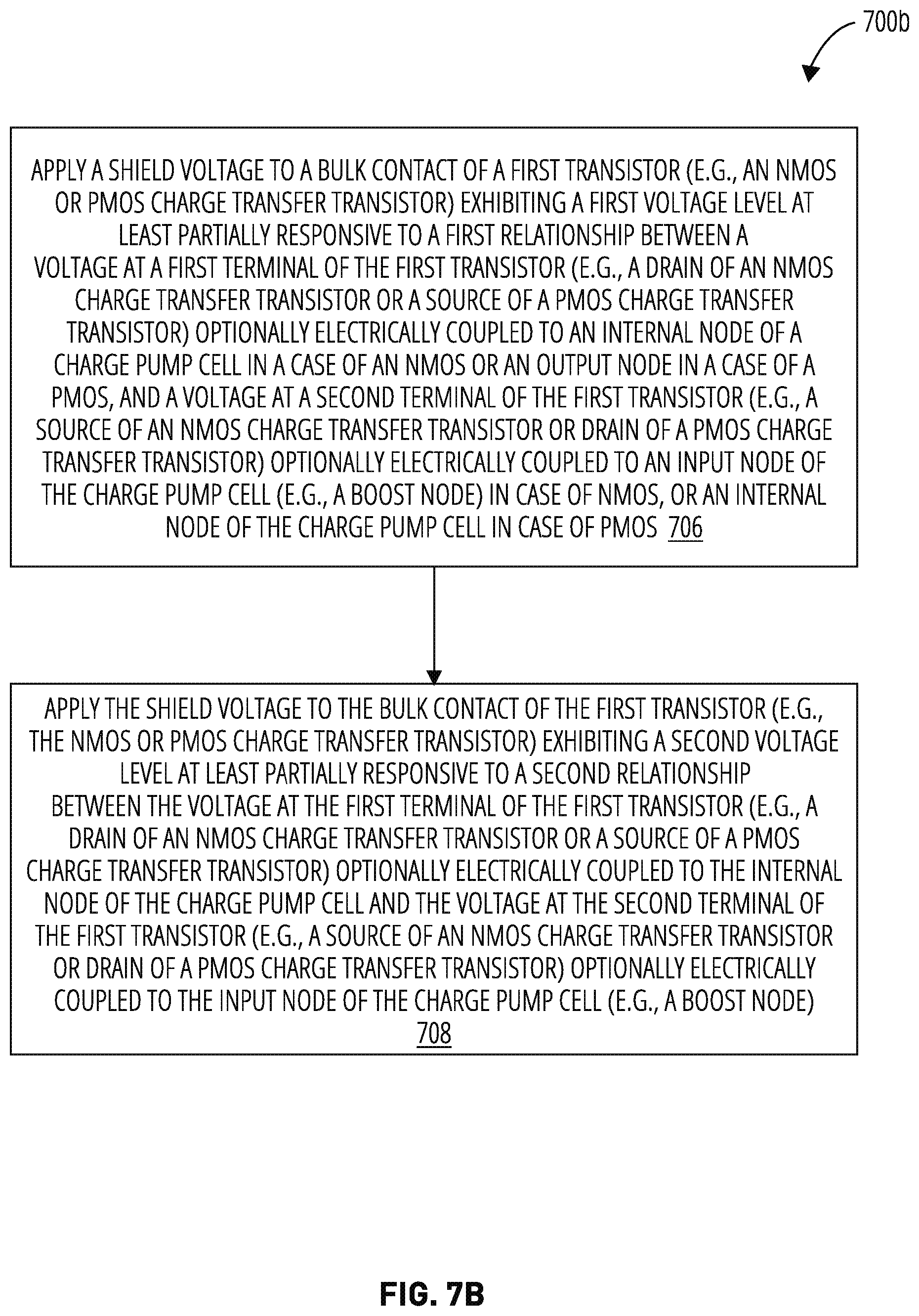 Patent US12395076 Figure 8 – Charge pump cell with improved latch-up immunity and charge pumps including the same, and related systems, methods and devices