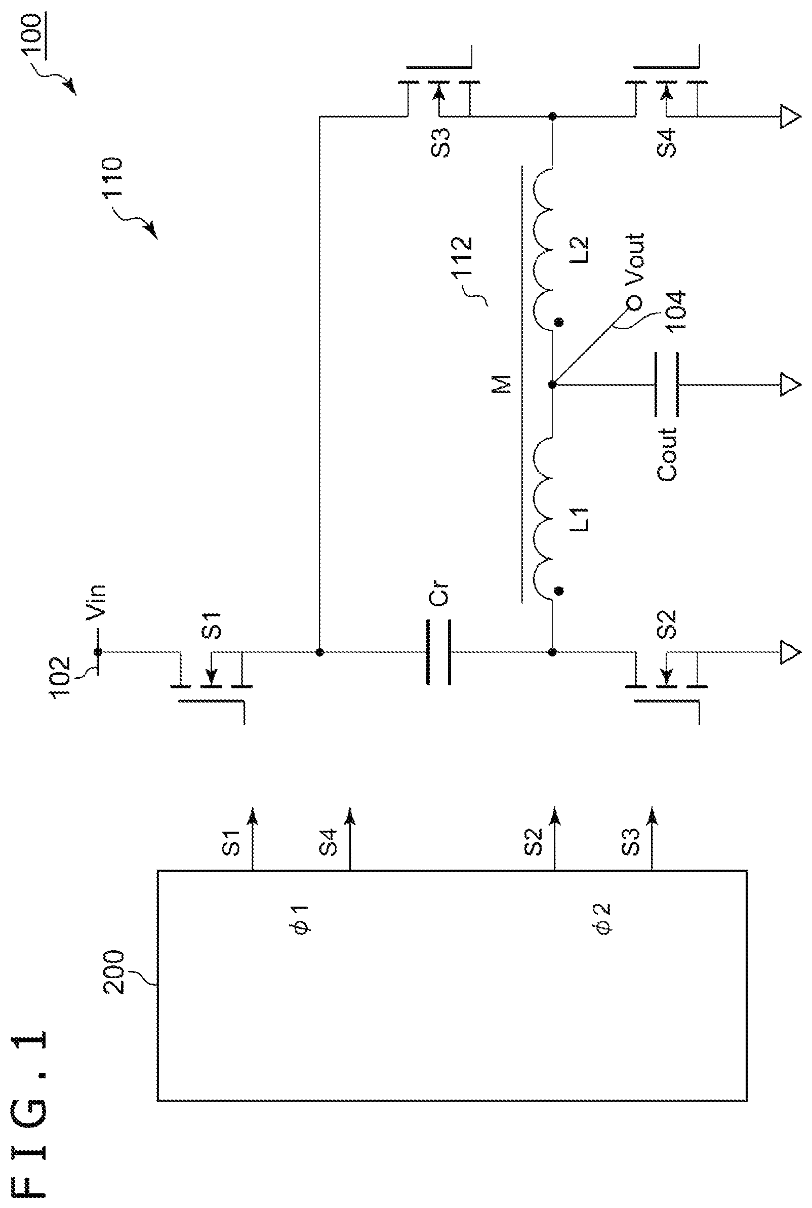 Patent US12395077 Figure 1 – Series capacitor step-down converter, controller circuit thereof, and control method