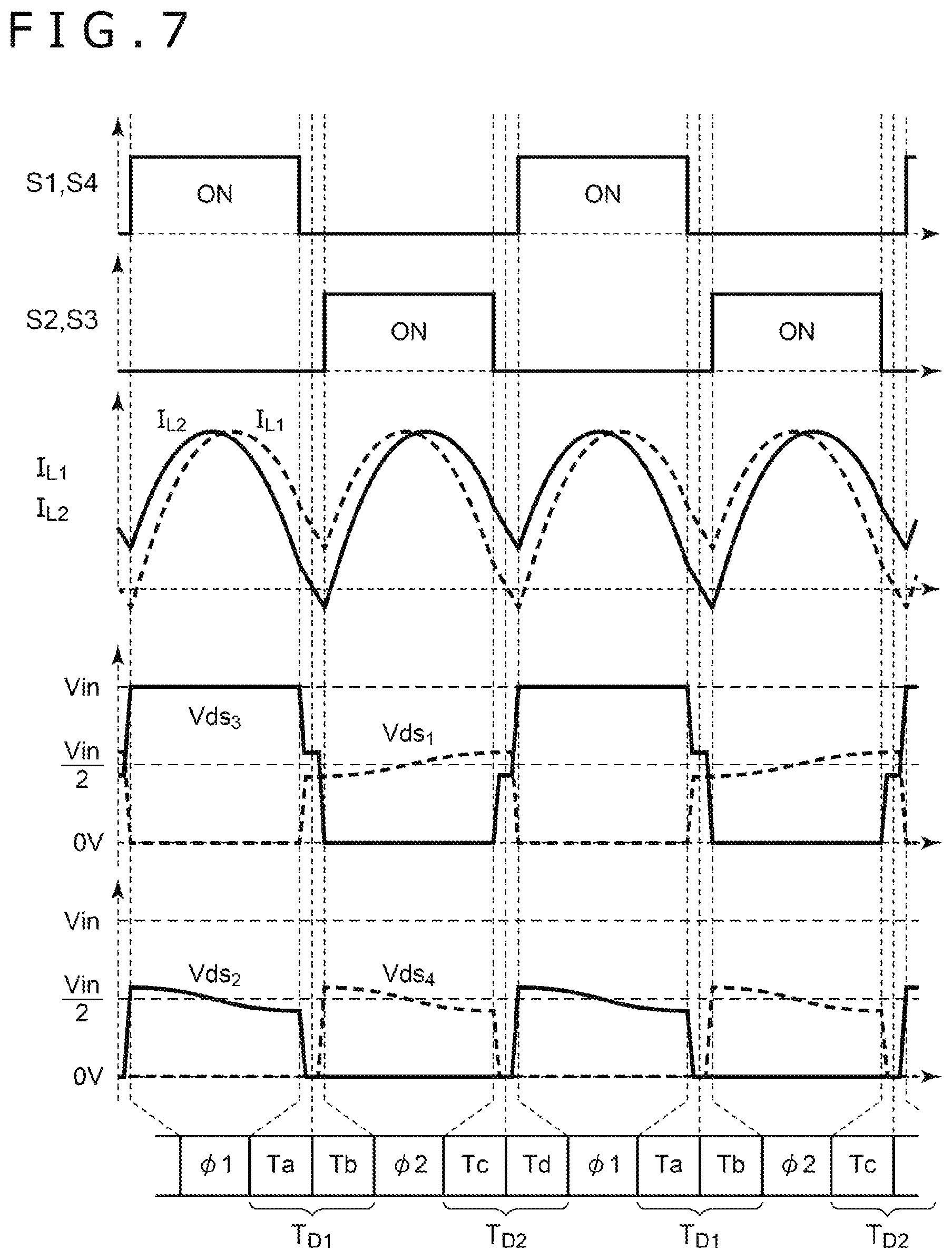 Patent US12395077 Figure 7 – Series capacitor step-down converter, controller circuit thereof, and control method