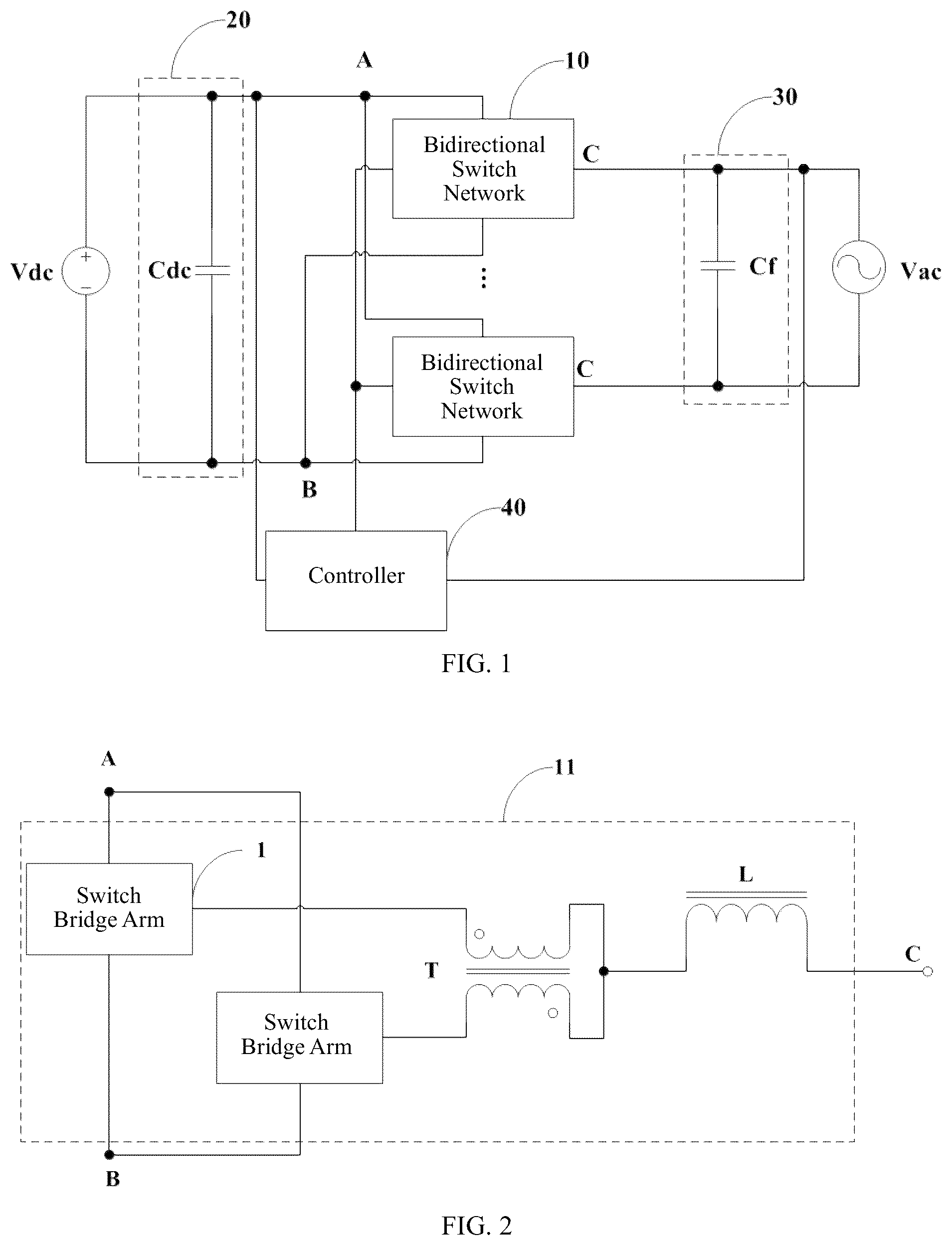 Patent US12395098 Figure 1 – Bidirectional inverter circuit and bidirectional inverter