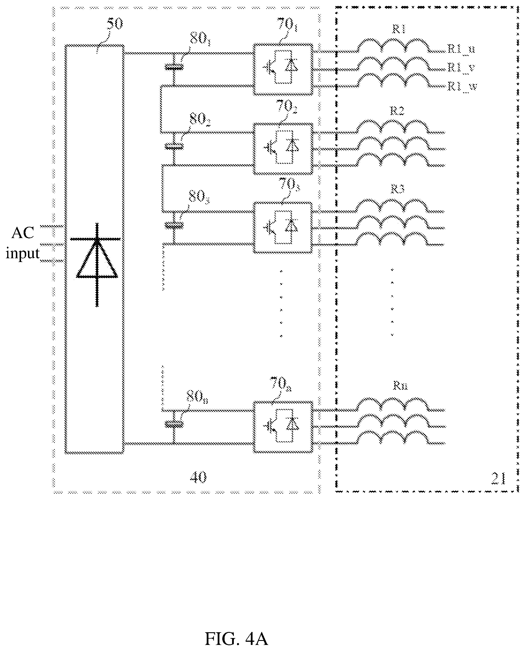 Patent US12395110 Figure 4 – Multi-winding-motor driving system, variable-frequency electric driving system, pumping system, fracturing device and wellsite equipment