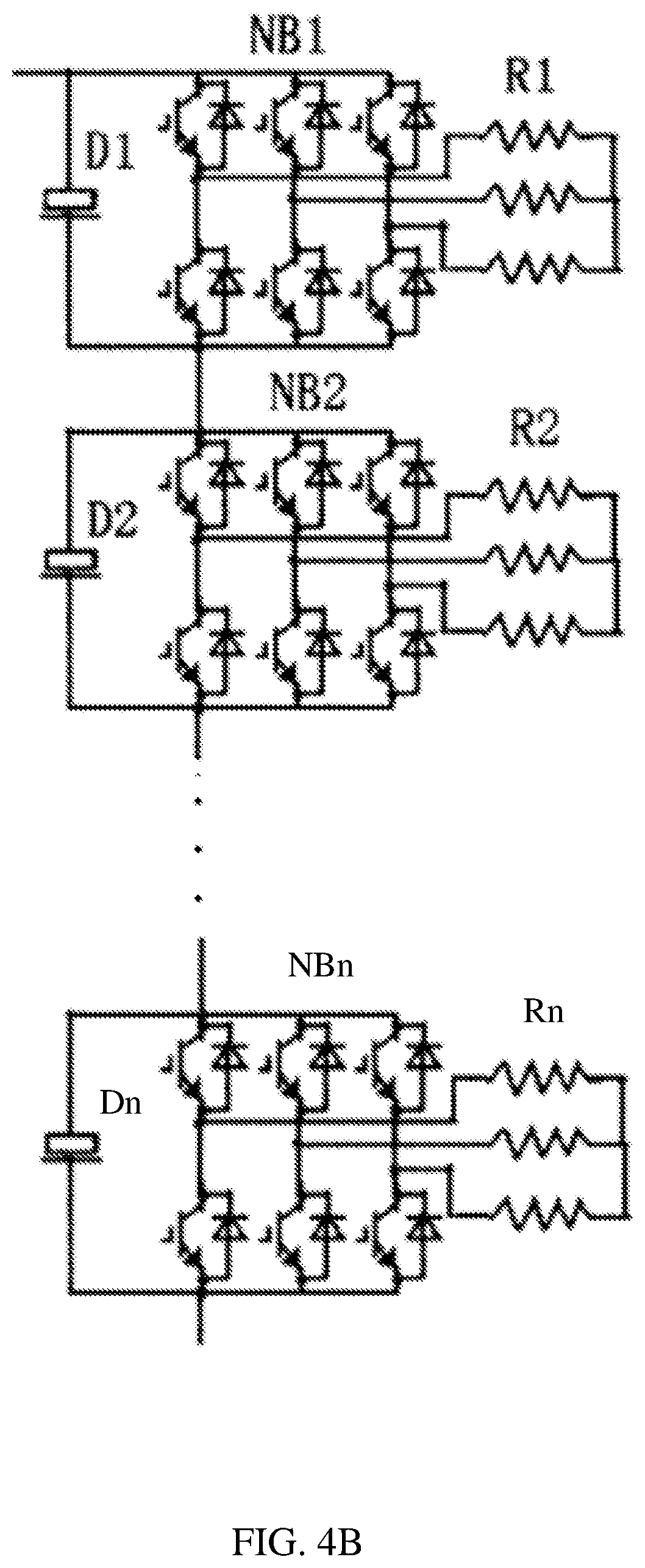 Patent US12395110 Figure 5 – Multi-winding-motor driving system, variable-frequency electric driving system, pumping system, fracturing device and wellsite equipment