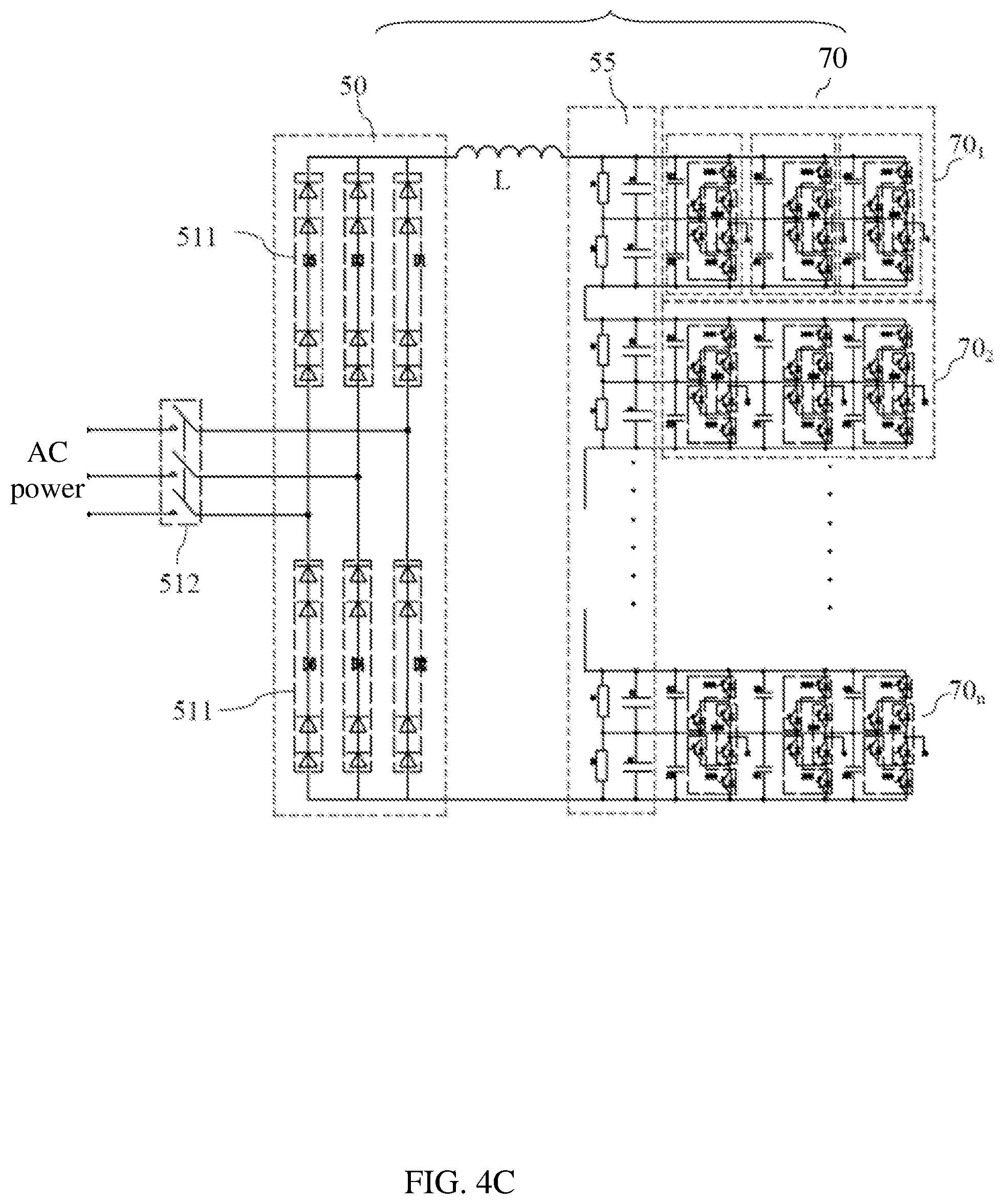 Patent US12395110 Figure 6 – Multi-winding-motor driving system, variable-frequency electric driving system, pumping system, fracturing device and wellsite equipment