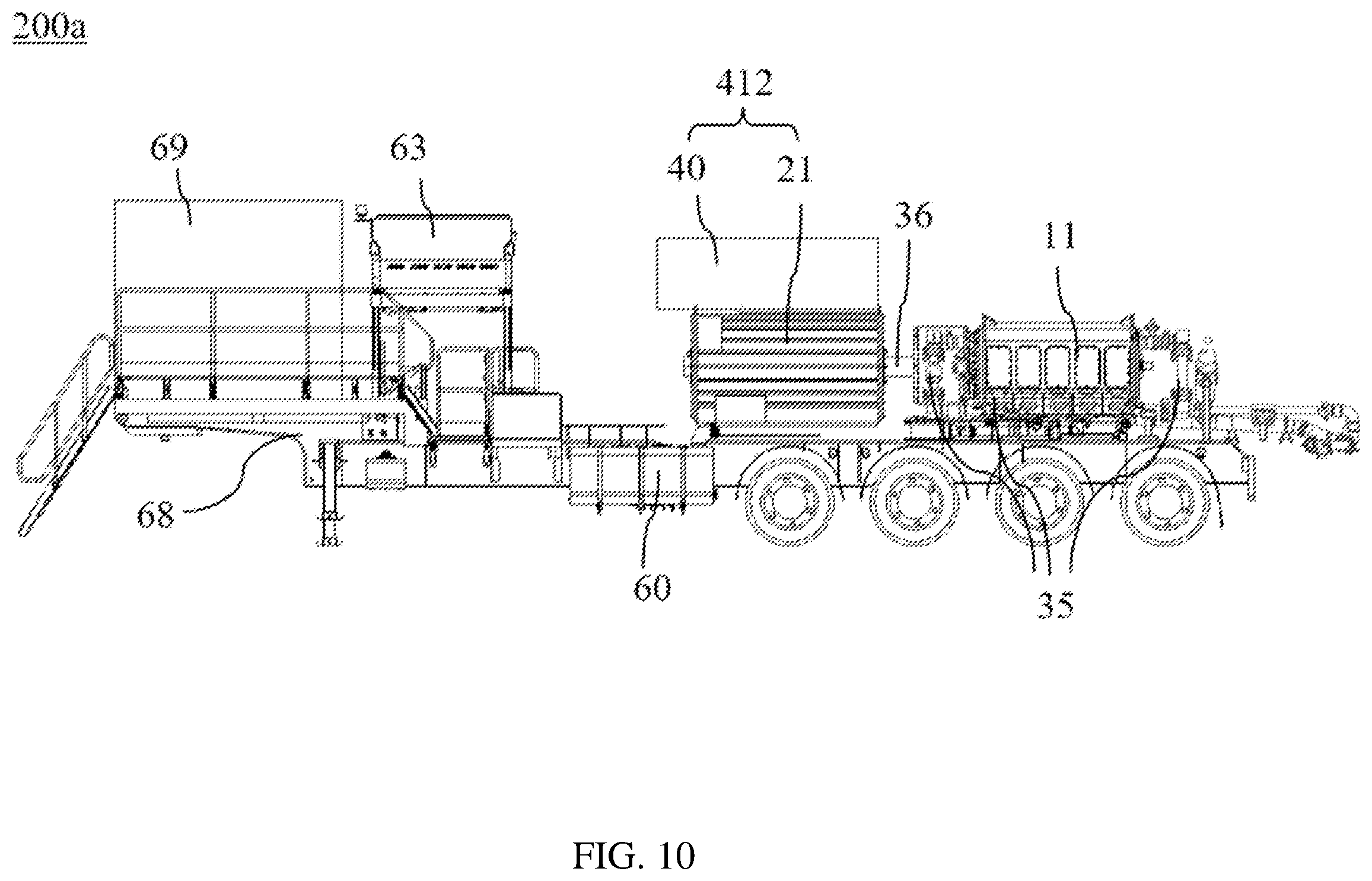 Patent US12395110 Figure 18 – Multi-winding-motor driving system, variable-frequency electric driving system, pumping system, fracturing device and wellsite equipment