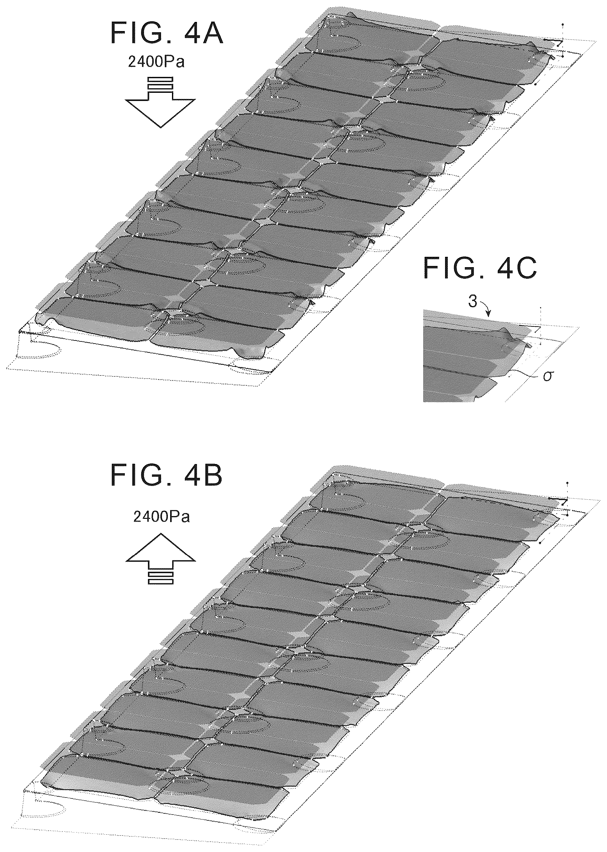 Patent US12395115 Figure 4 – Structure for installation of solar power generation panel on roof