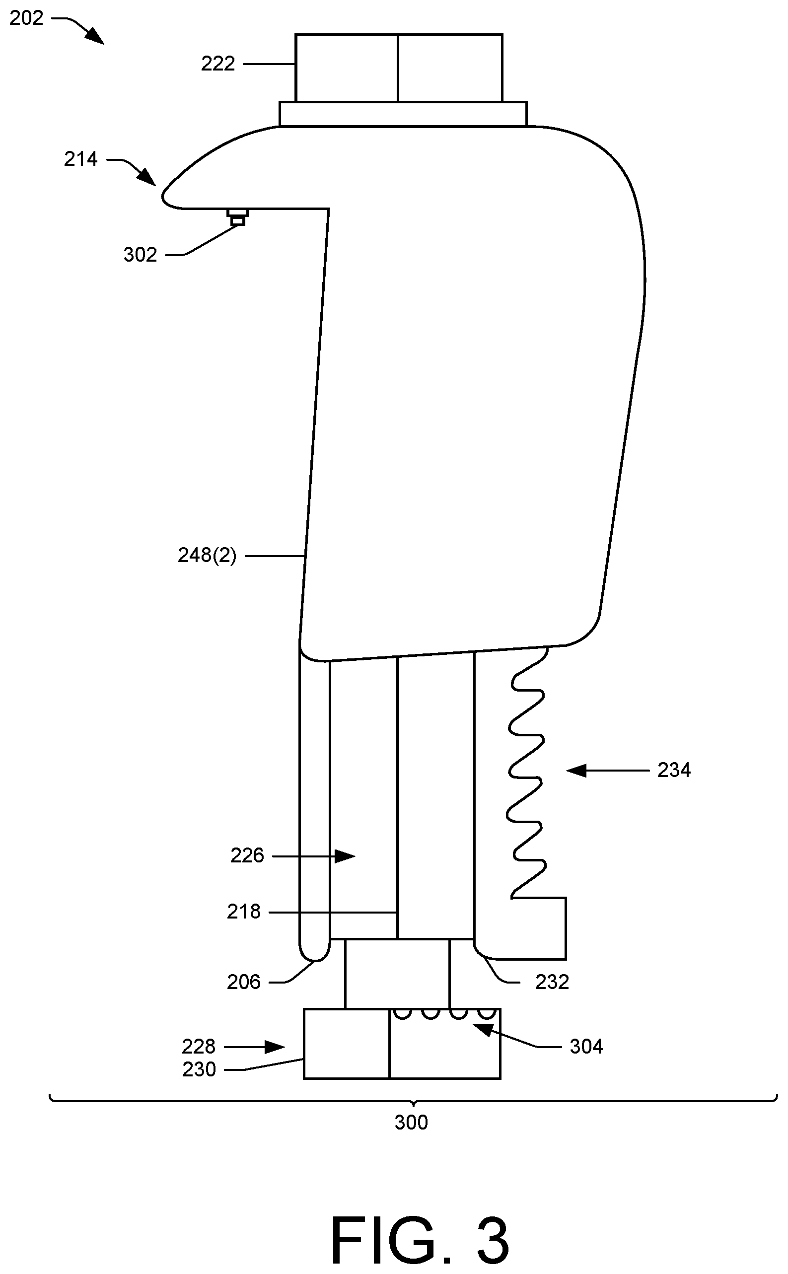 Patent US12395119 Figure 3 – Clamp apparatuses and components thereof for mounting solar panel modules