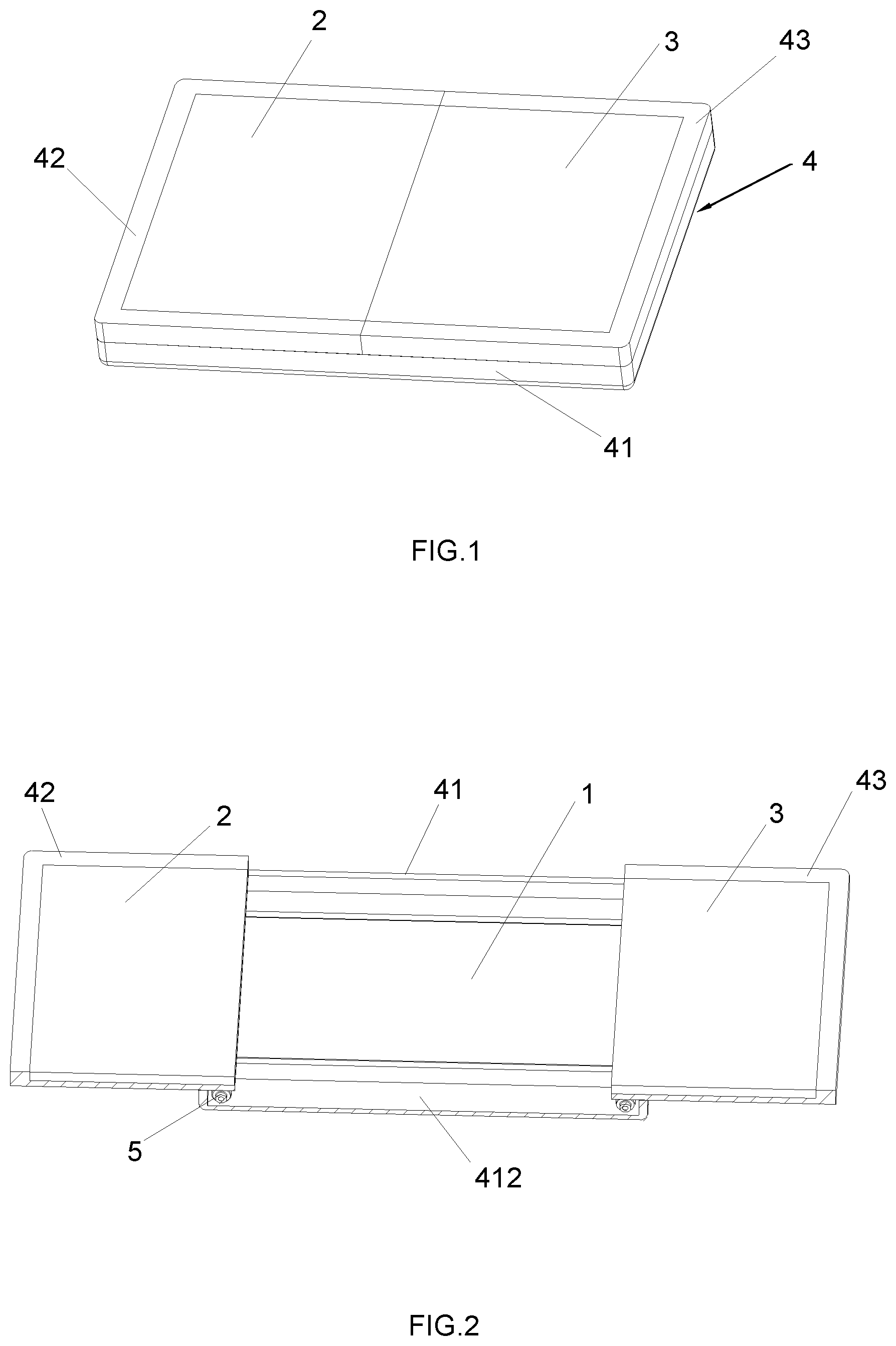 Patent US12395120 — Foldable solar assembly — Figure 1