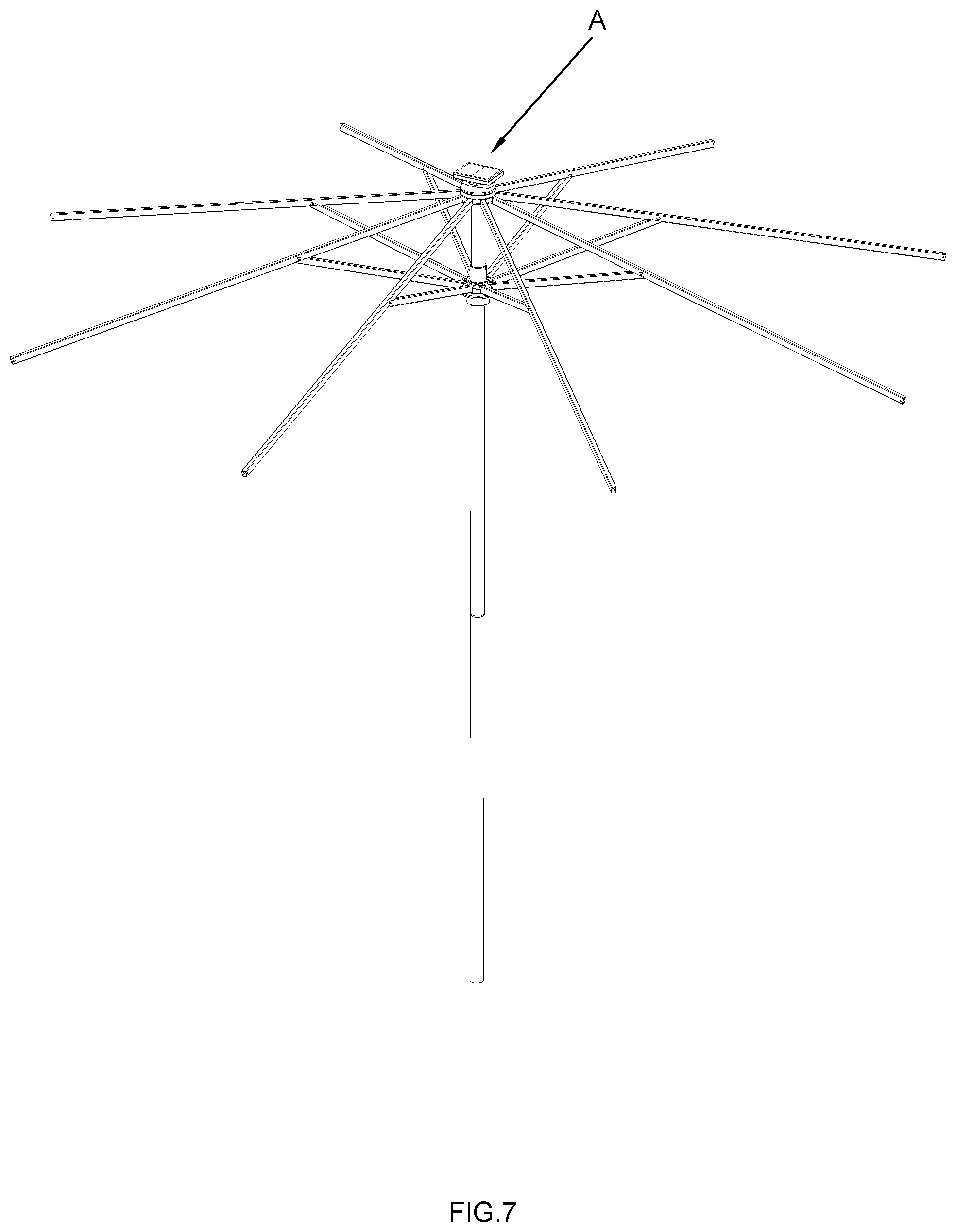 Patent US12395120 Figure 5 – Foldable solar assembly