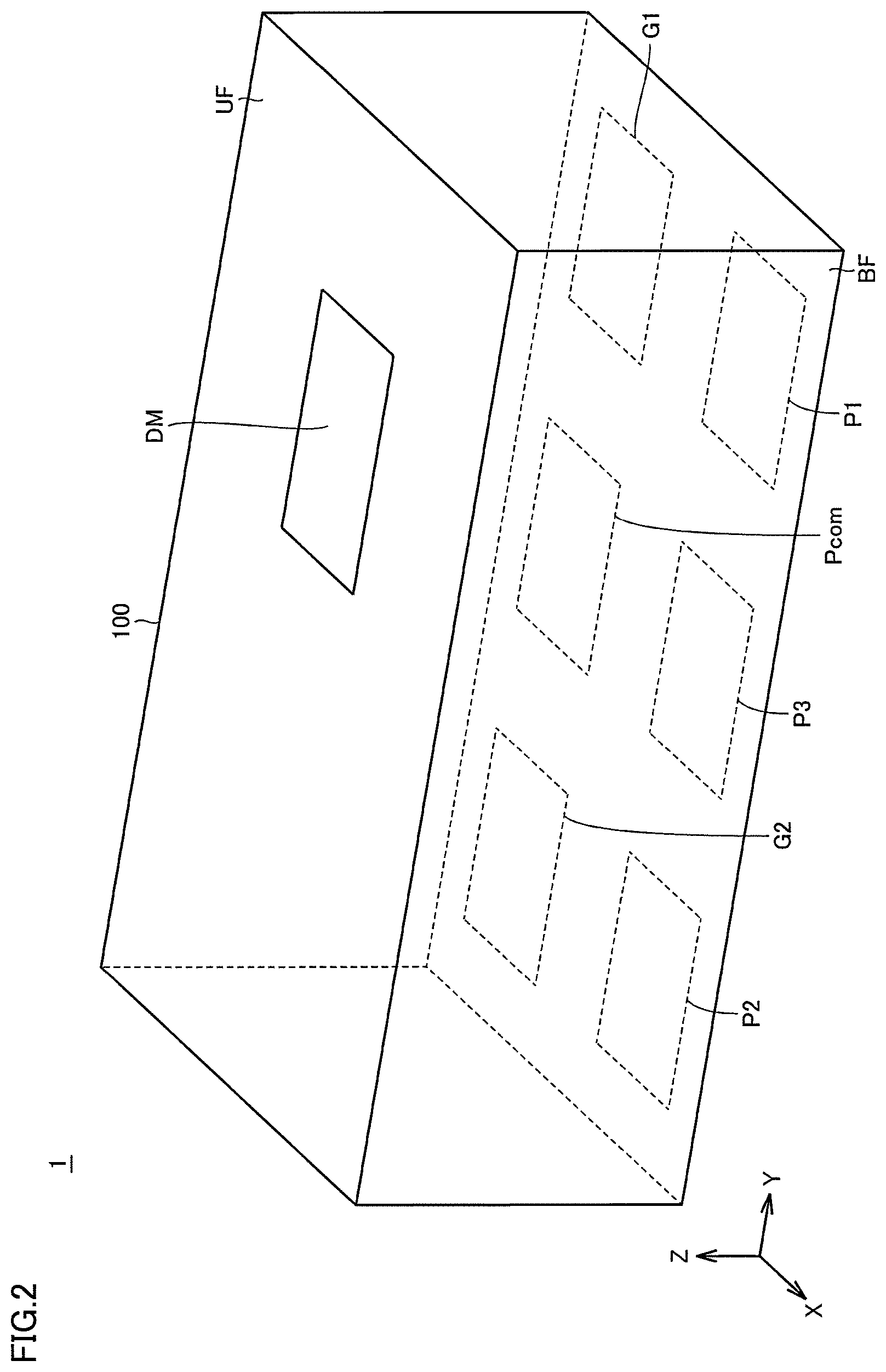 Patent US12395142 Figure 2 – Resonant device, filter, and module