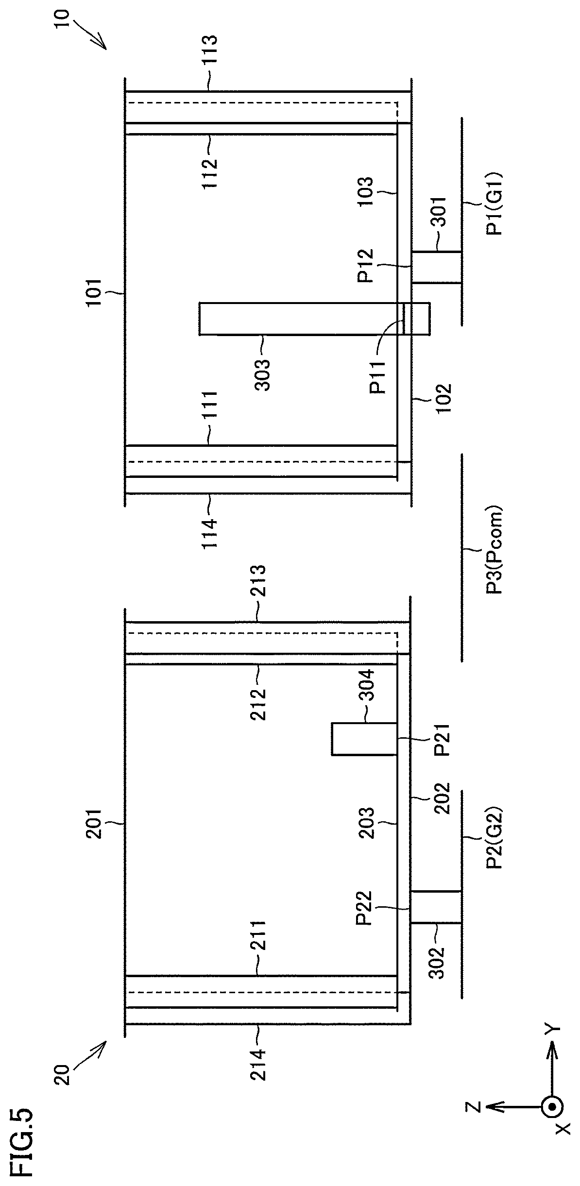 Patent US12395142 Figure 5 – Resonant device, filter, and module