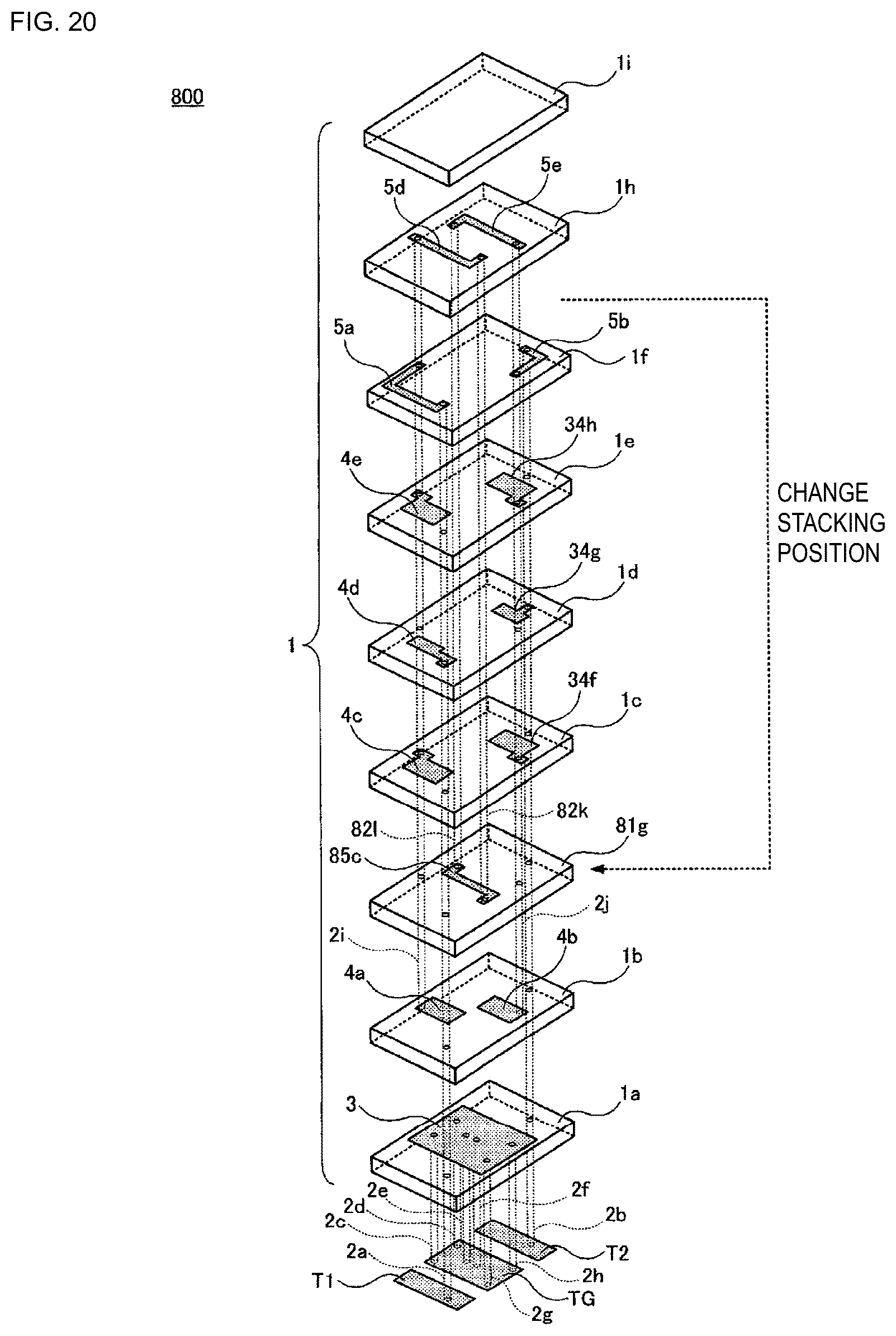 Patent US12395143 Figure 18 – Low pass filter, multilayer-type low pass filter, and method of adjusting filter characteristic