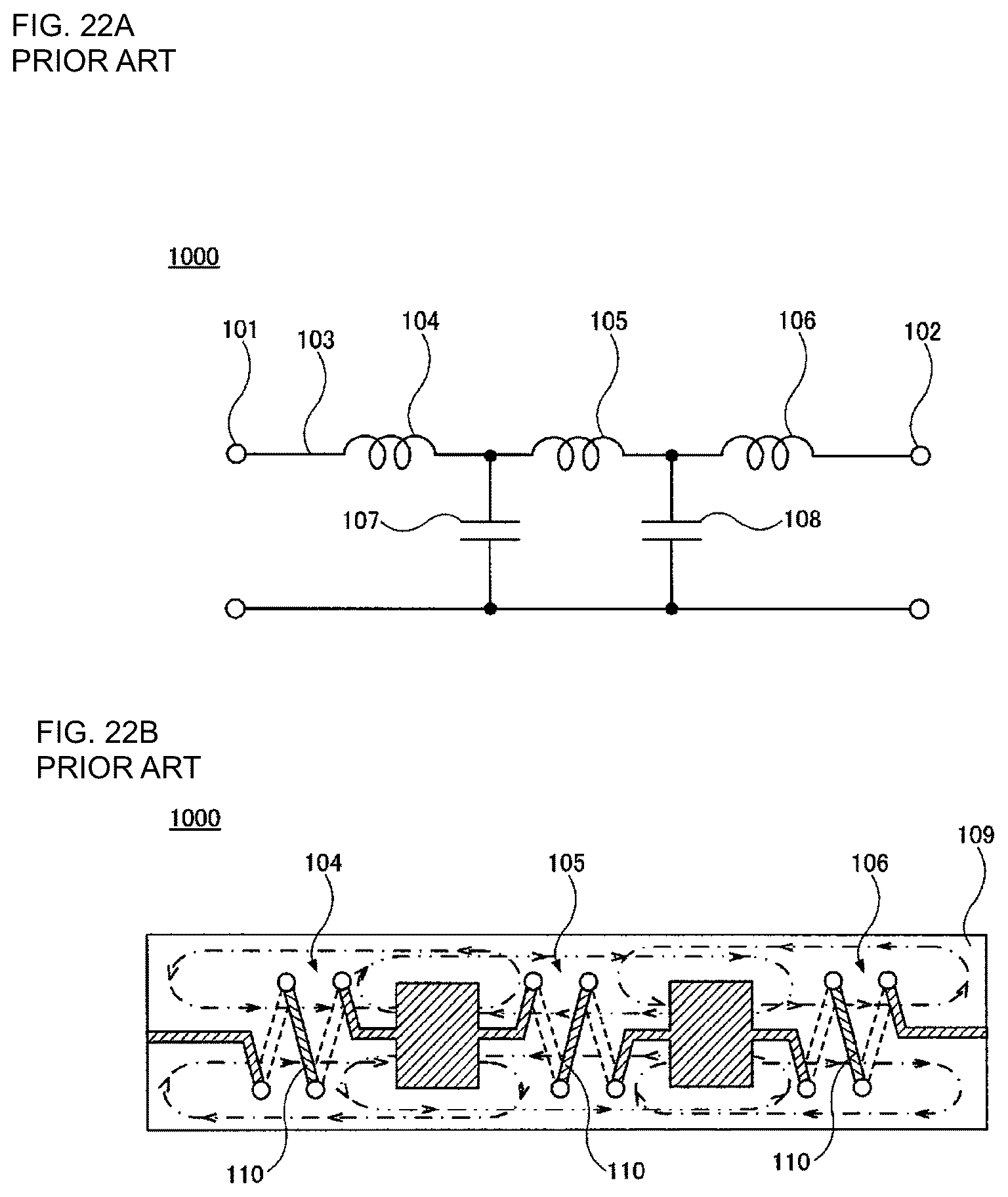 Patent US12395143 Figure 20 – Low pass filter, multilayer-type low pass filter, and method of adjusting filter characteristic