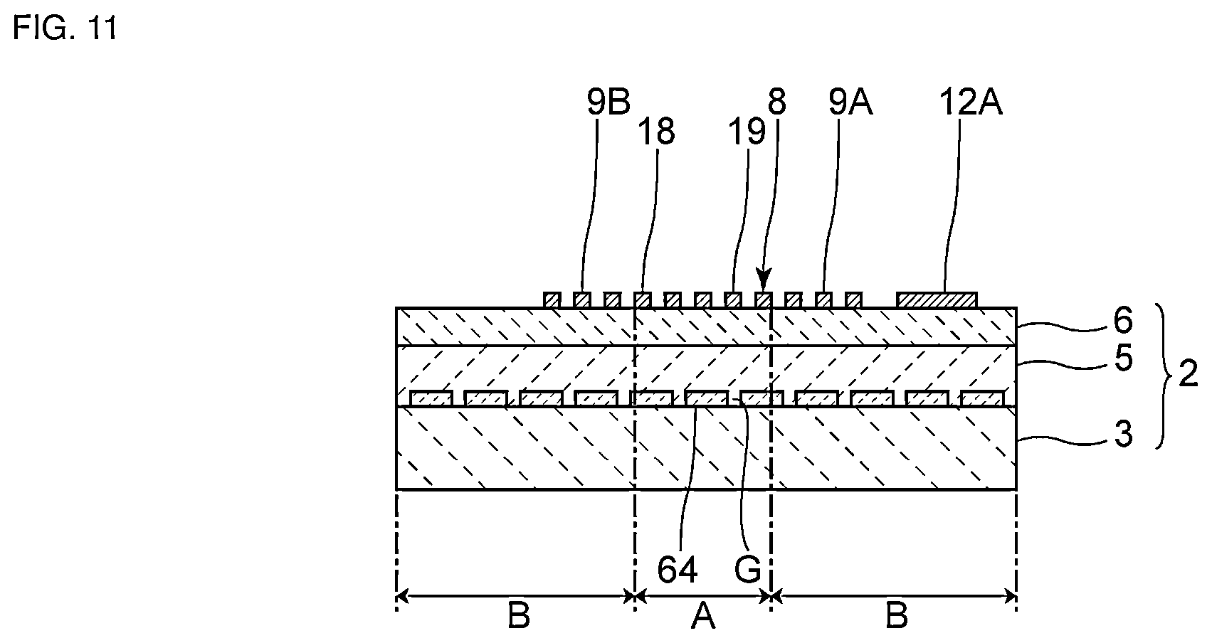 Patent US12395151 Figure 6 – Acoustic wave device
