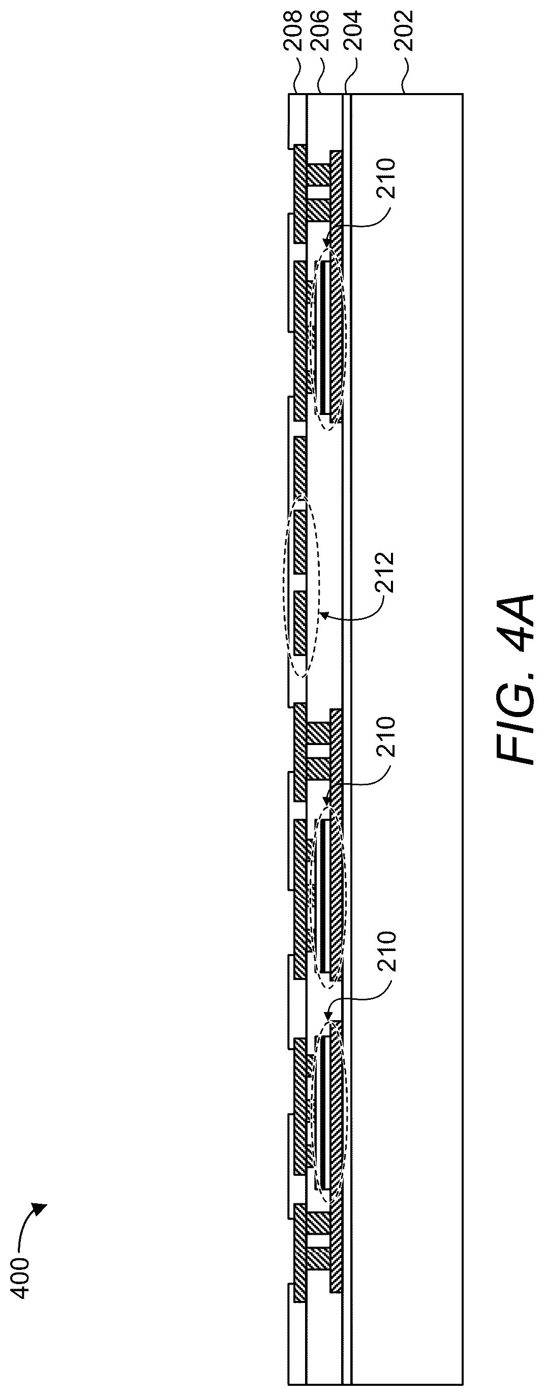 Patent US12395152 Figure 4 – Compact hybrid acoustic wave filter structure