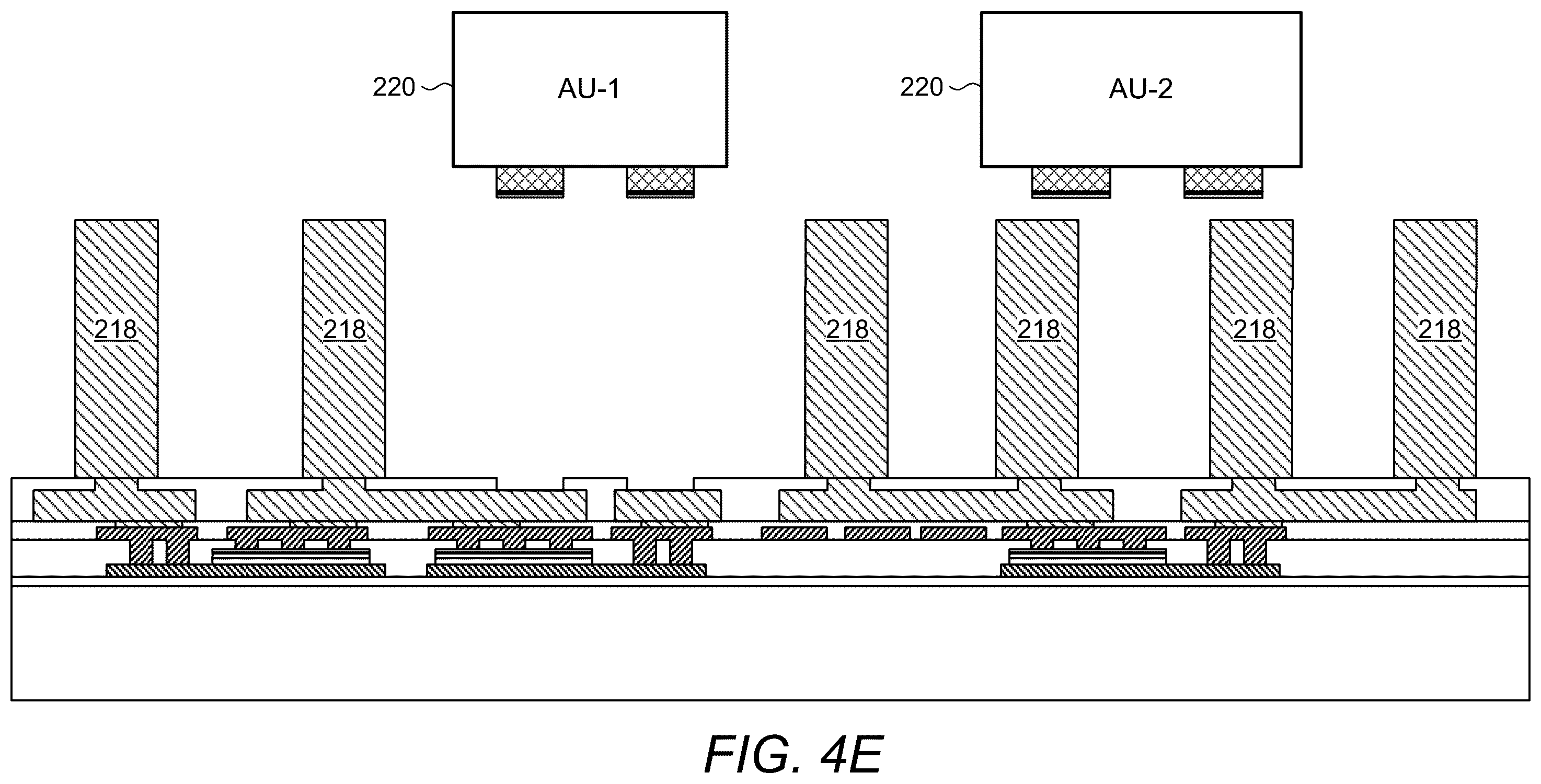 Patent US12395152 Figure 7 – Compact hybrid acoustic wave filter structure
