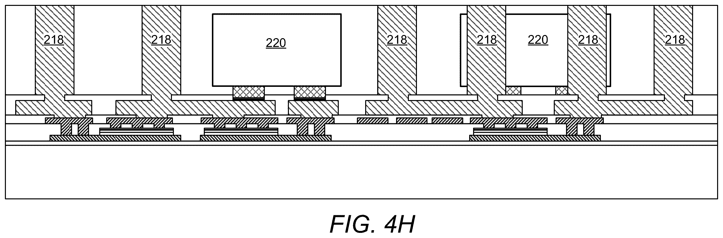 Patent US12395152 Figure 10 – Compact hybrid acoustic wave filter structure