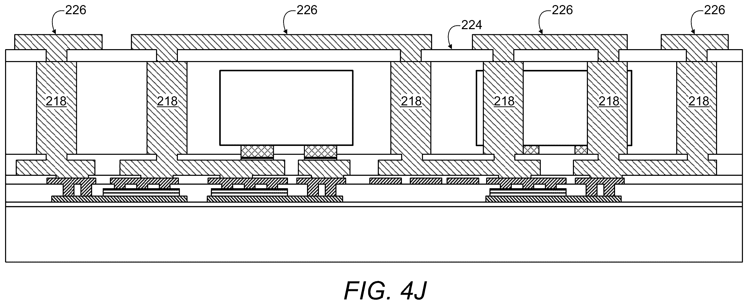 Patent US12395152 Figure 12 – Compact hybrid acoustic wave filter structure