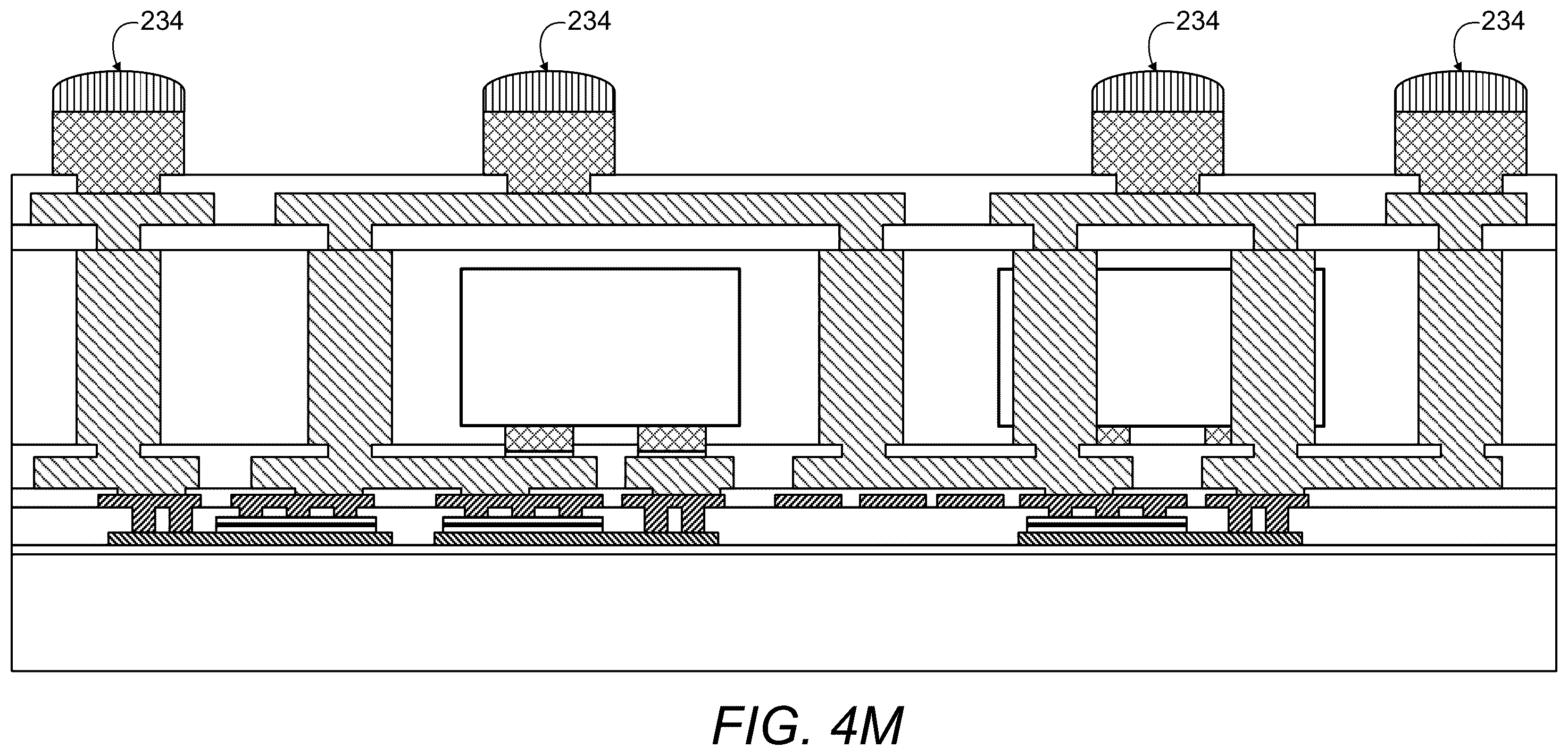 Patent US12395152 Figure 15 – Compact hybrid acoustic wave filter structure