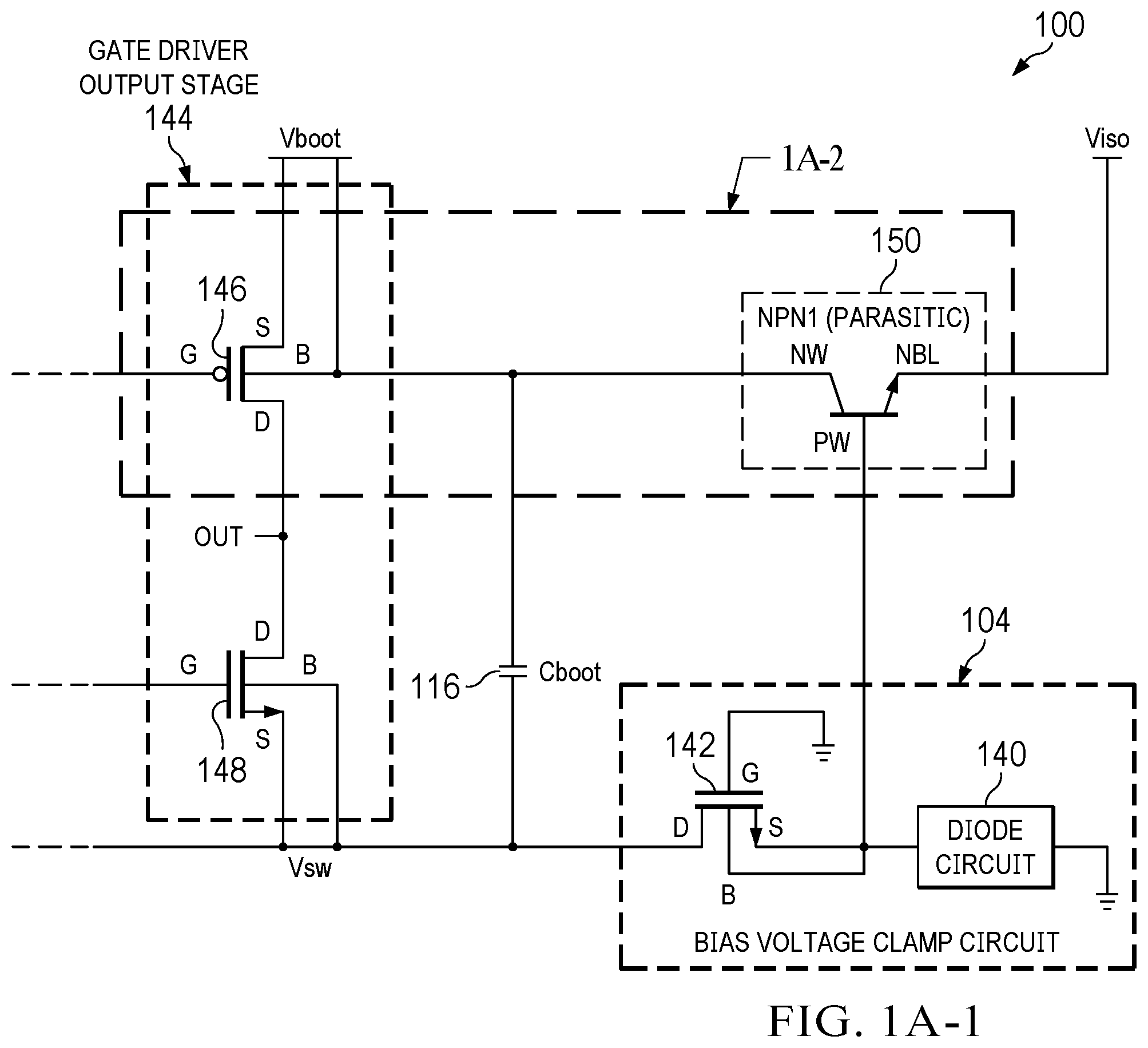 Patent US12395165 Figure 2 – Apparatus and methods to control well bias in a semiconductor device