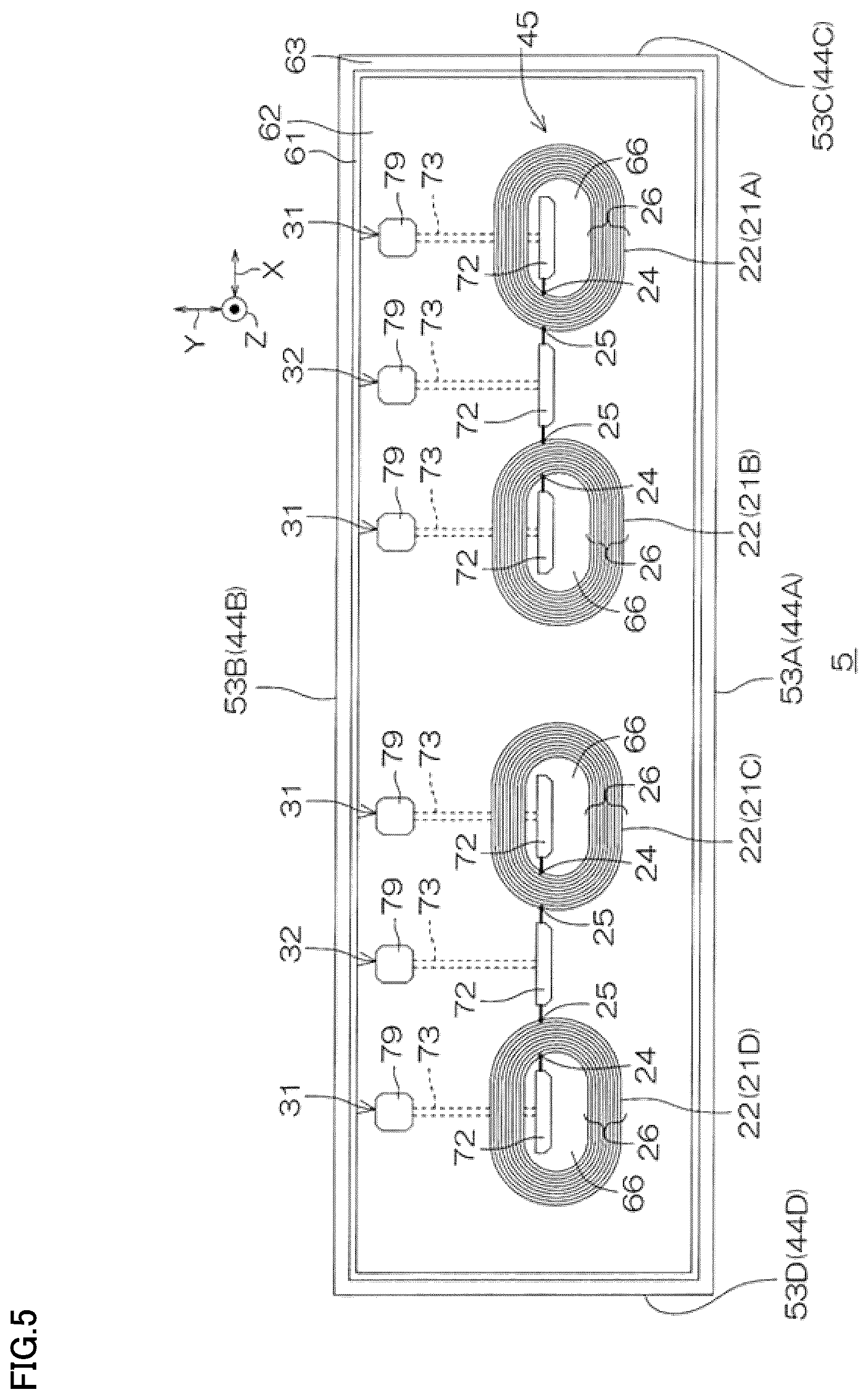 Patent US12395167 Figure 5 – Signal transmission device, electronic device and vehicle