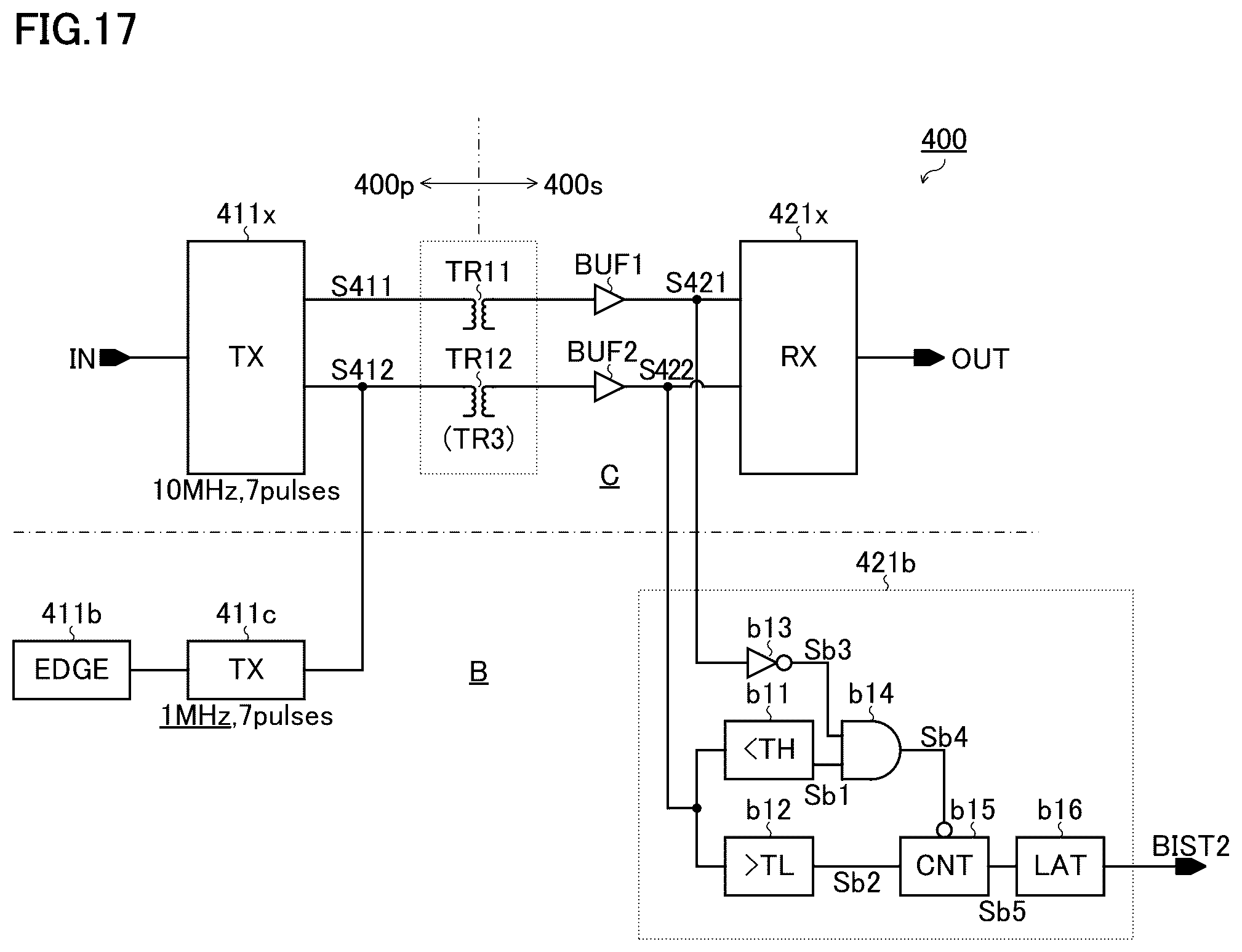 Patent US12395167 Figure 17 – Signal transmission device, electronic device and vehicle