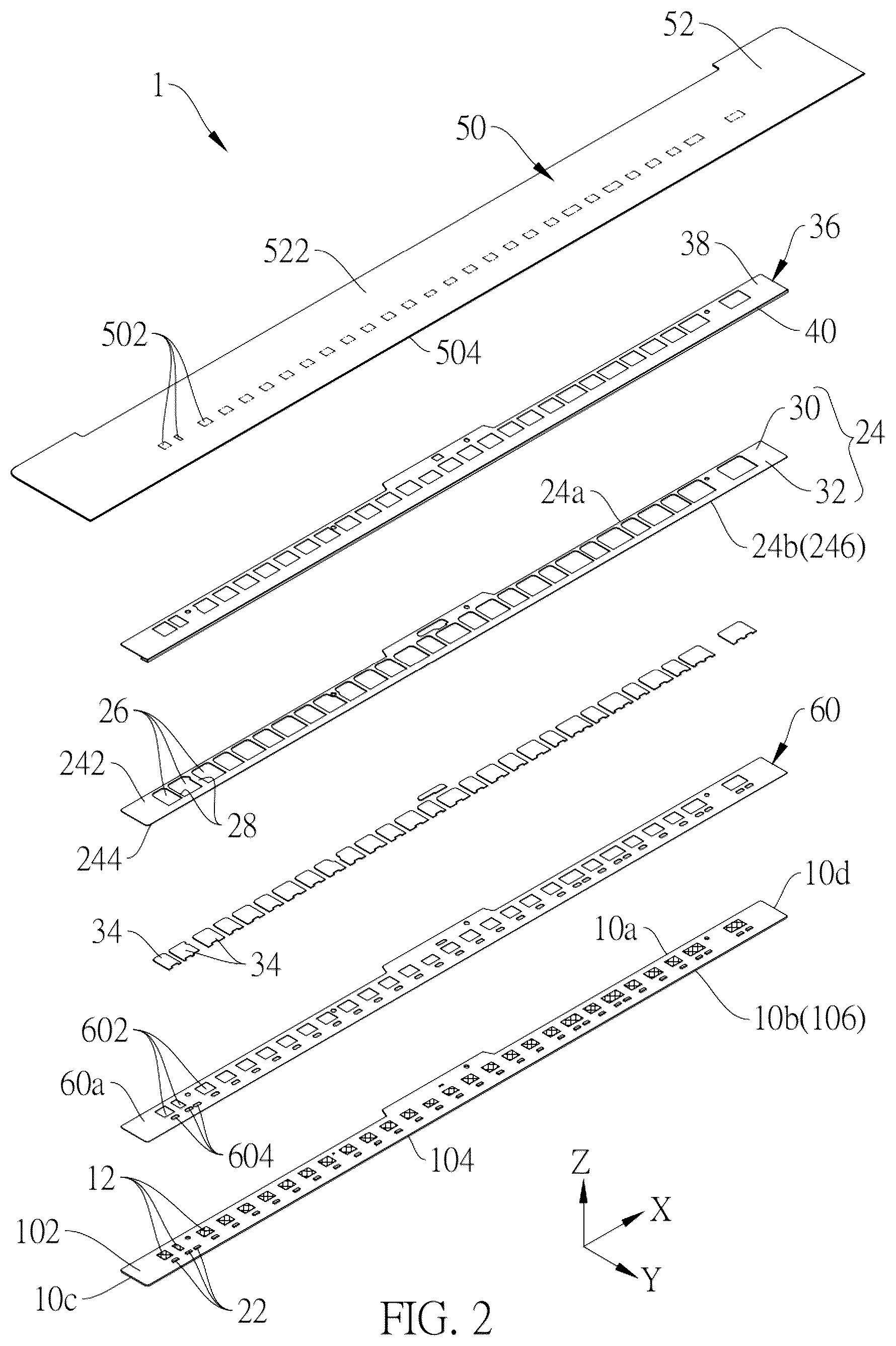 Patent US12395172 Figure 2 – Touch input device