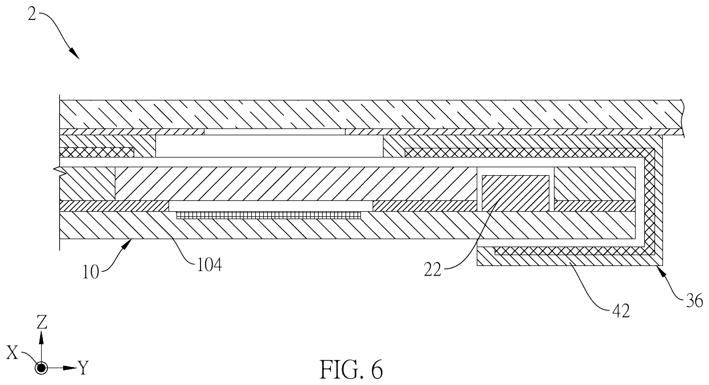 Patent US12395172 Figure 6 – Touch input device