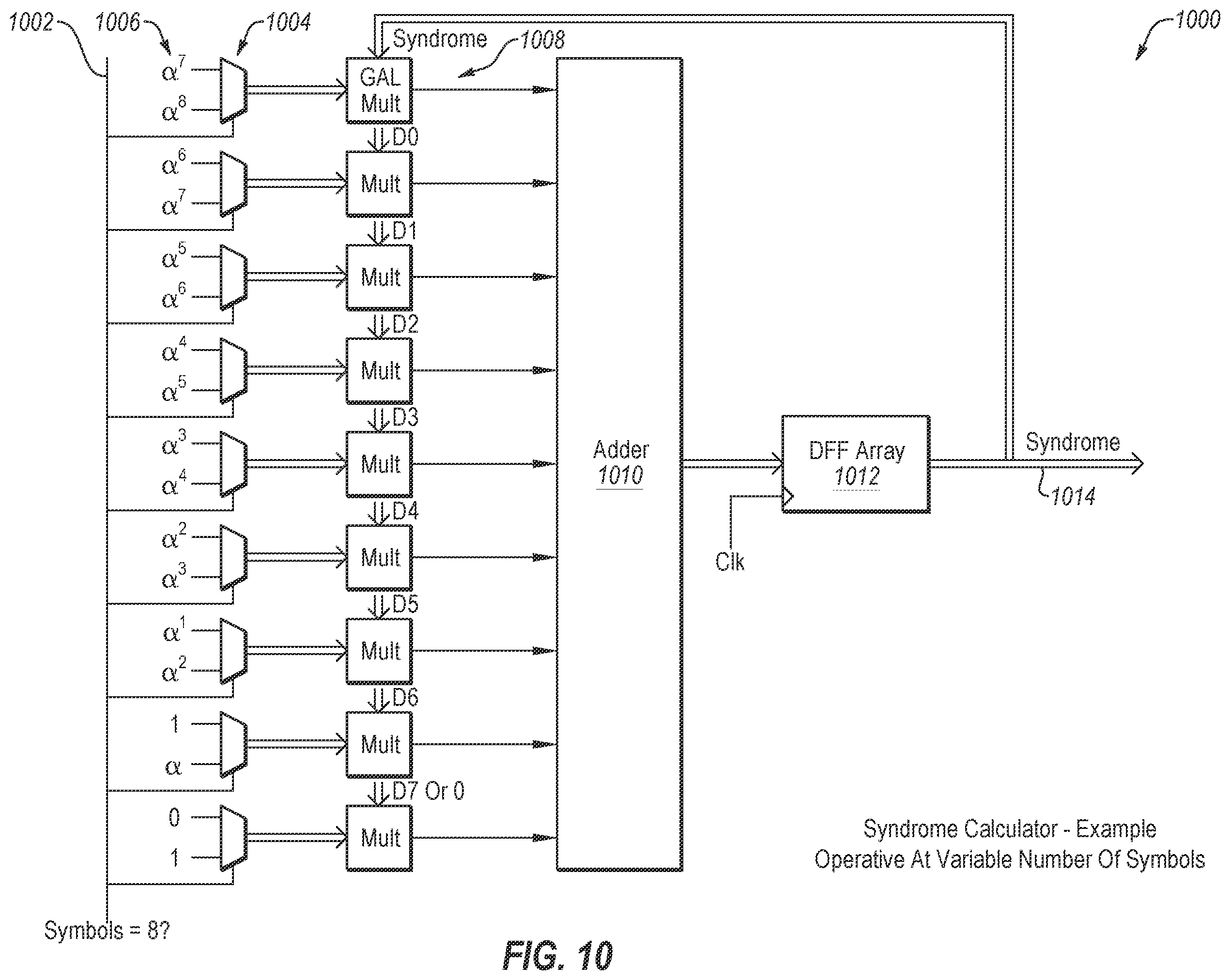 Patent US12395188 Figure 15 – Apparatus and method for processing receive data in a receive data path including parallel FEC decoding
